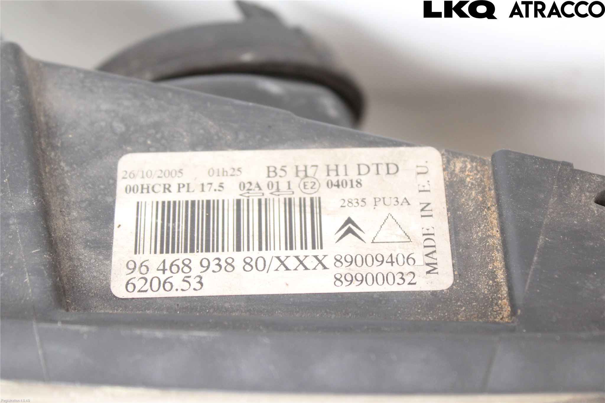 Citroen C4 I   05-10 Frontlykt Høyre