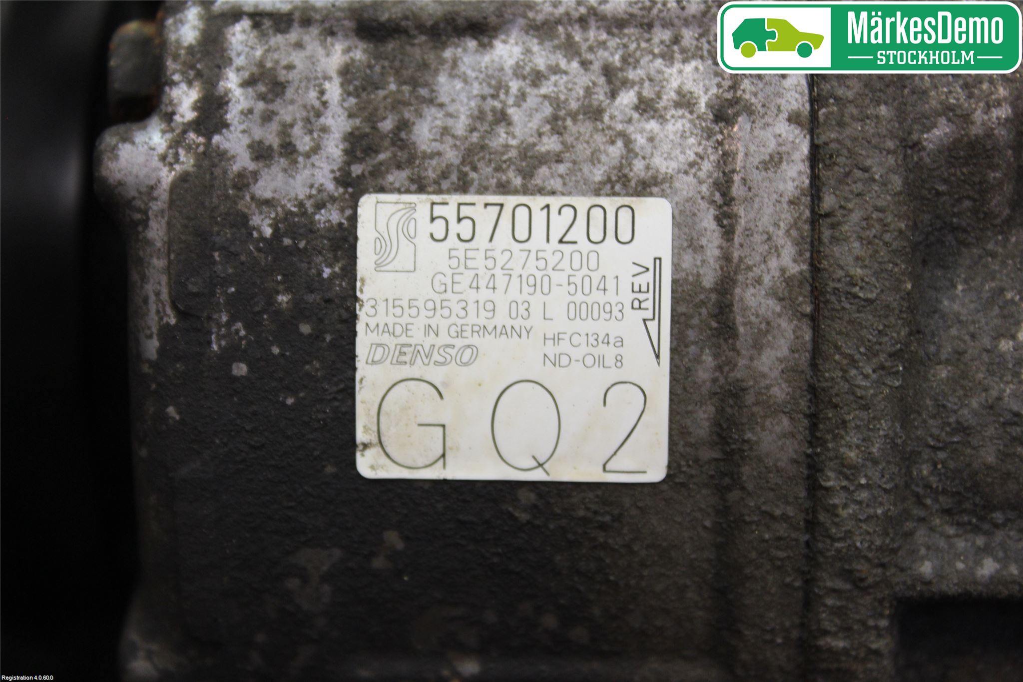 Opel CORSA D 07-14 Varme Ac Kompressor