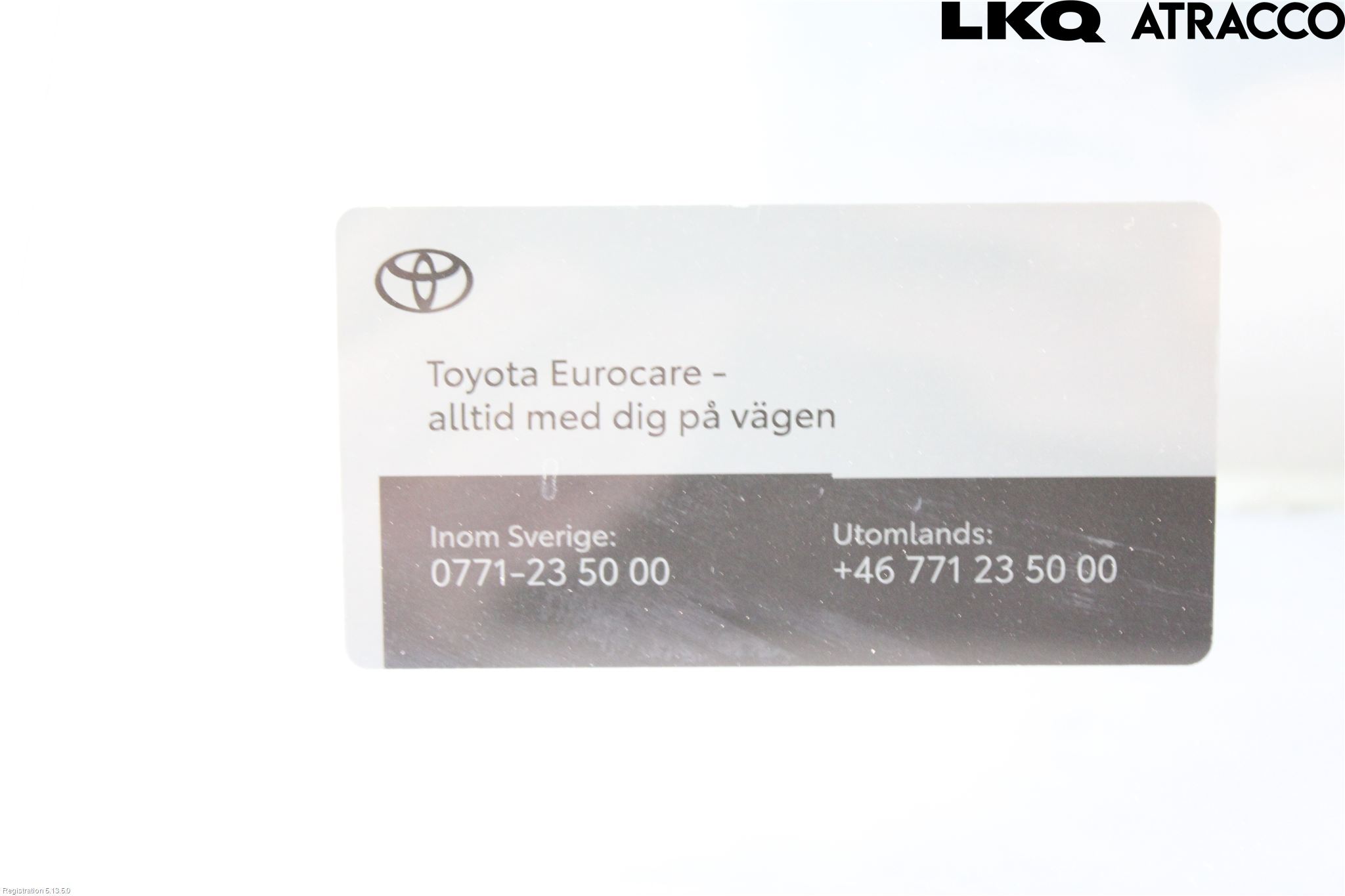 Toyota RAV4 19- Dørrute Bak Venstre 4Dørs