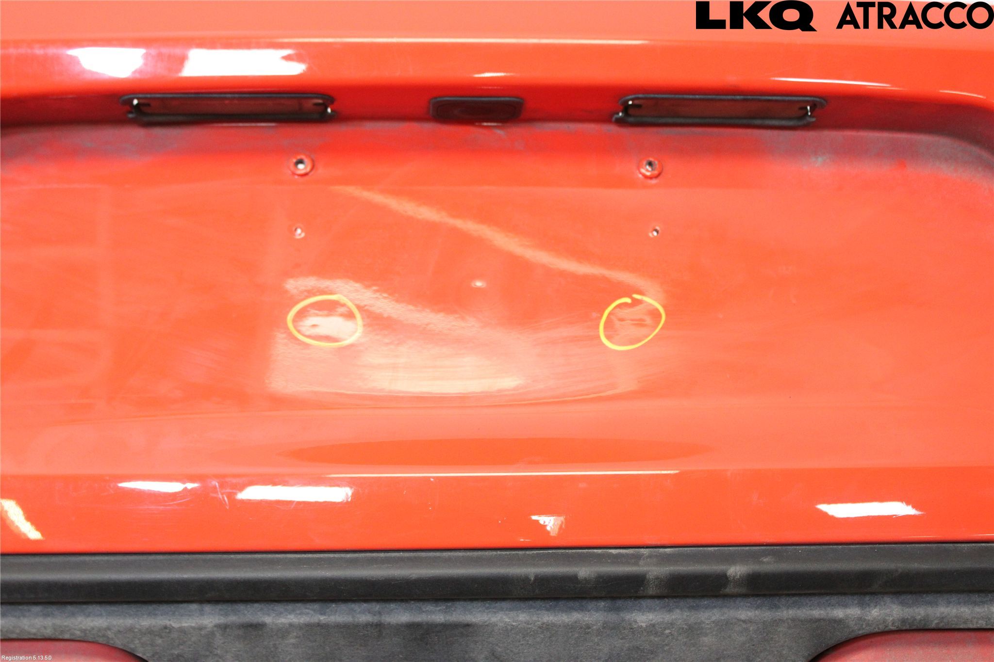 Ford MUSTANG VI 15-22 Støtfanger Bak Overtrekk