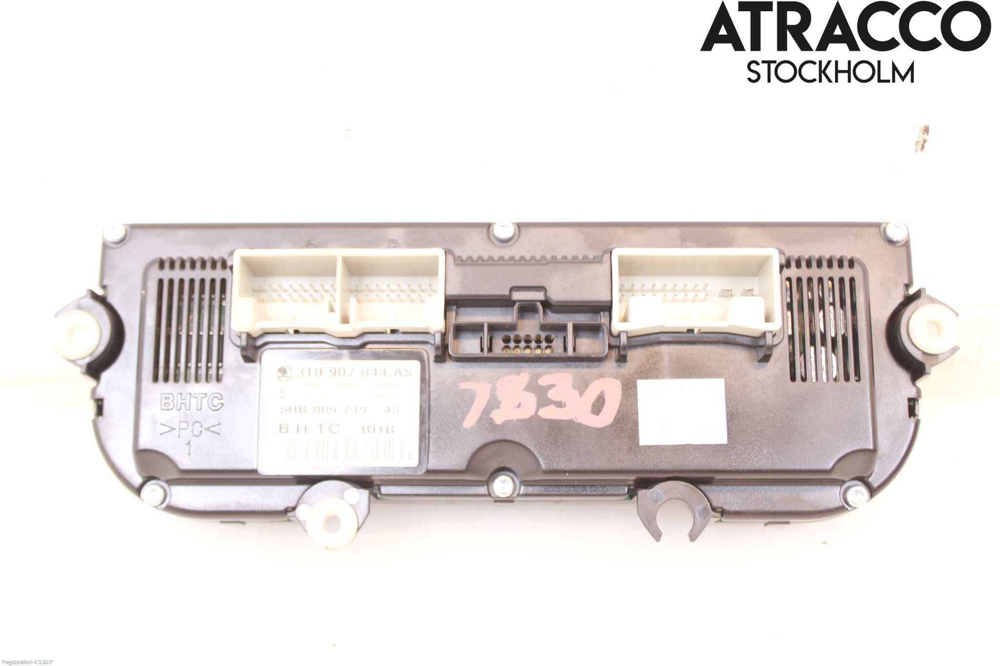 Skoda YETI Varme Ac Betjening-Display