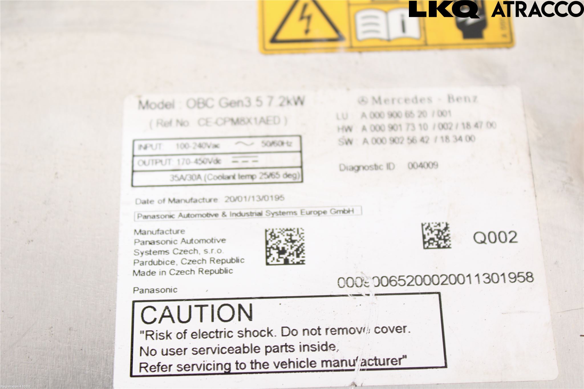 Mercedes-Benz MB GLE-KLASS (W167/V167/C167) 19- Batterilader Hybrid