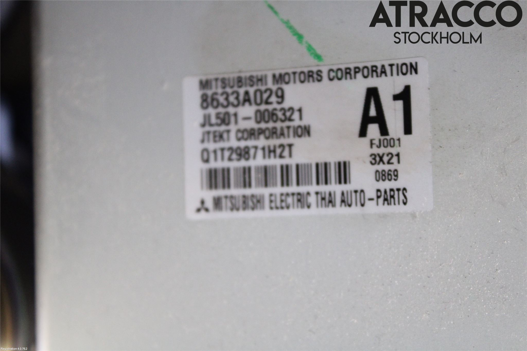 Mitsubishi SPACE STAR 13- Rattakselaggregat