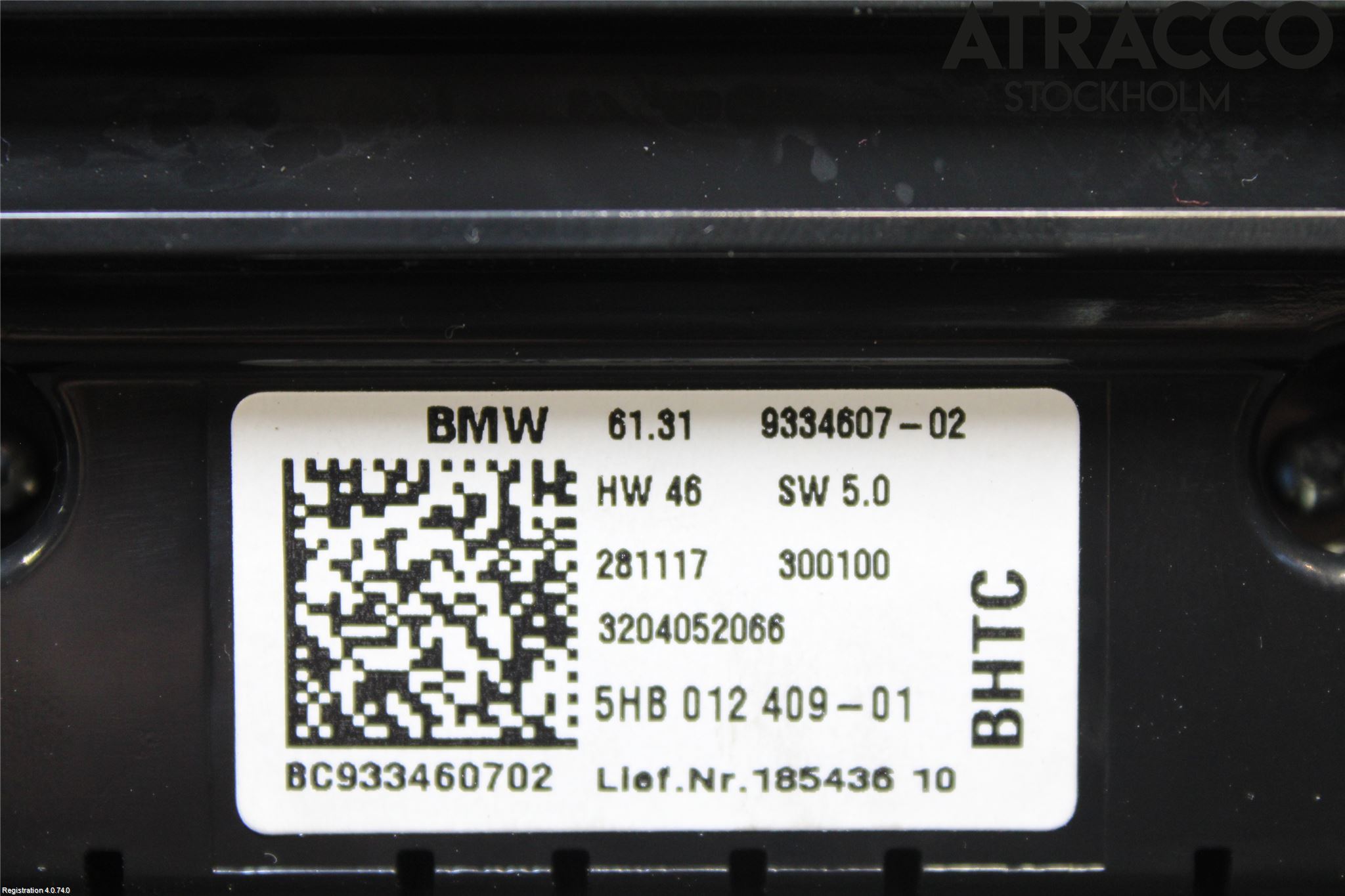 Mini COUNTRYMAN F60 17-23 Varme Ac Betjening-Display