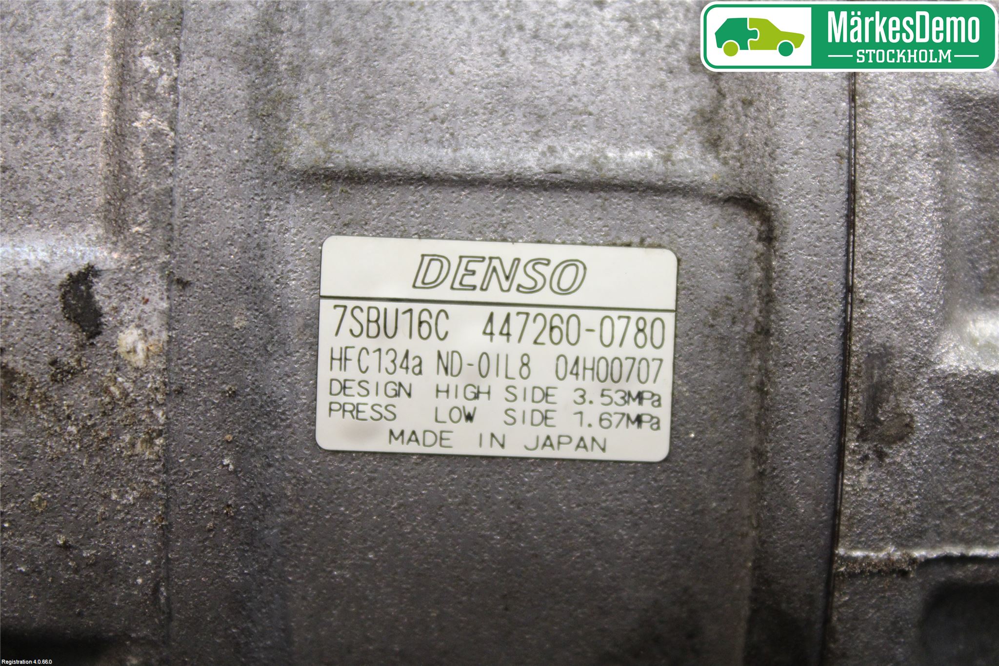 BMW 3 E46      98-05 Varme Ac Kompressor