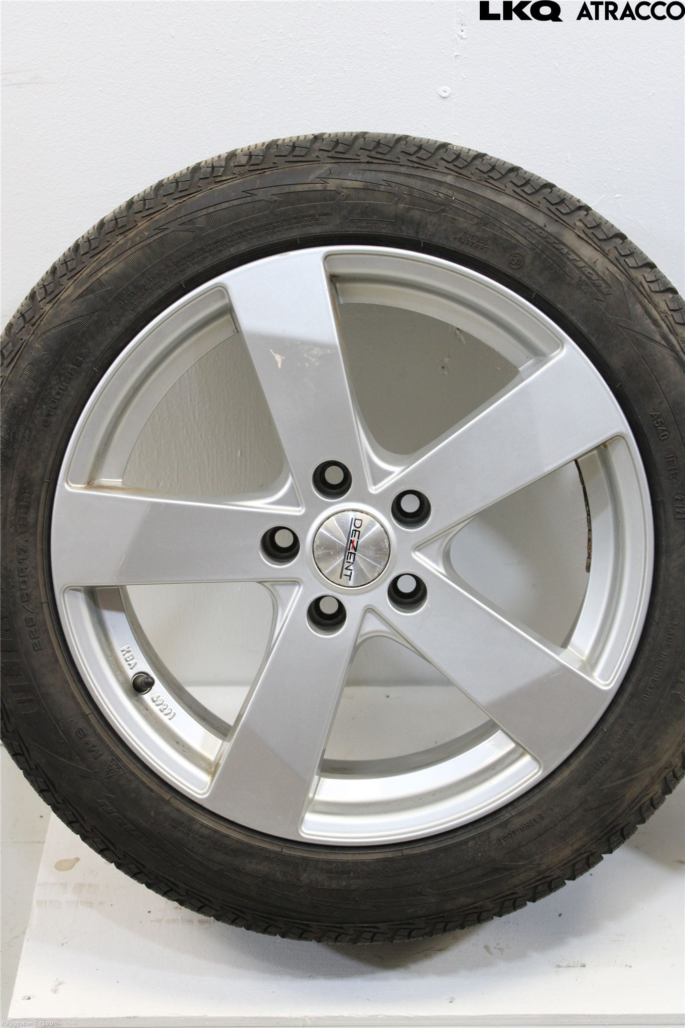 Audi A4/S4 B9 16-19 Felg Aluminium Sett 4Stk