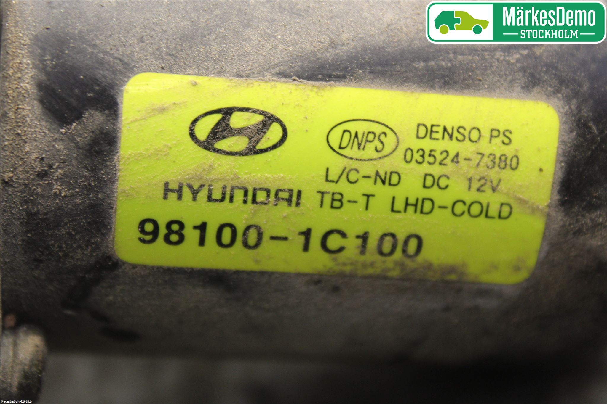 Hyundai GETZ Viskermotor Frontrute