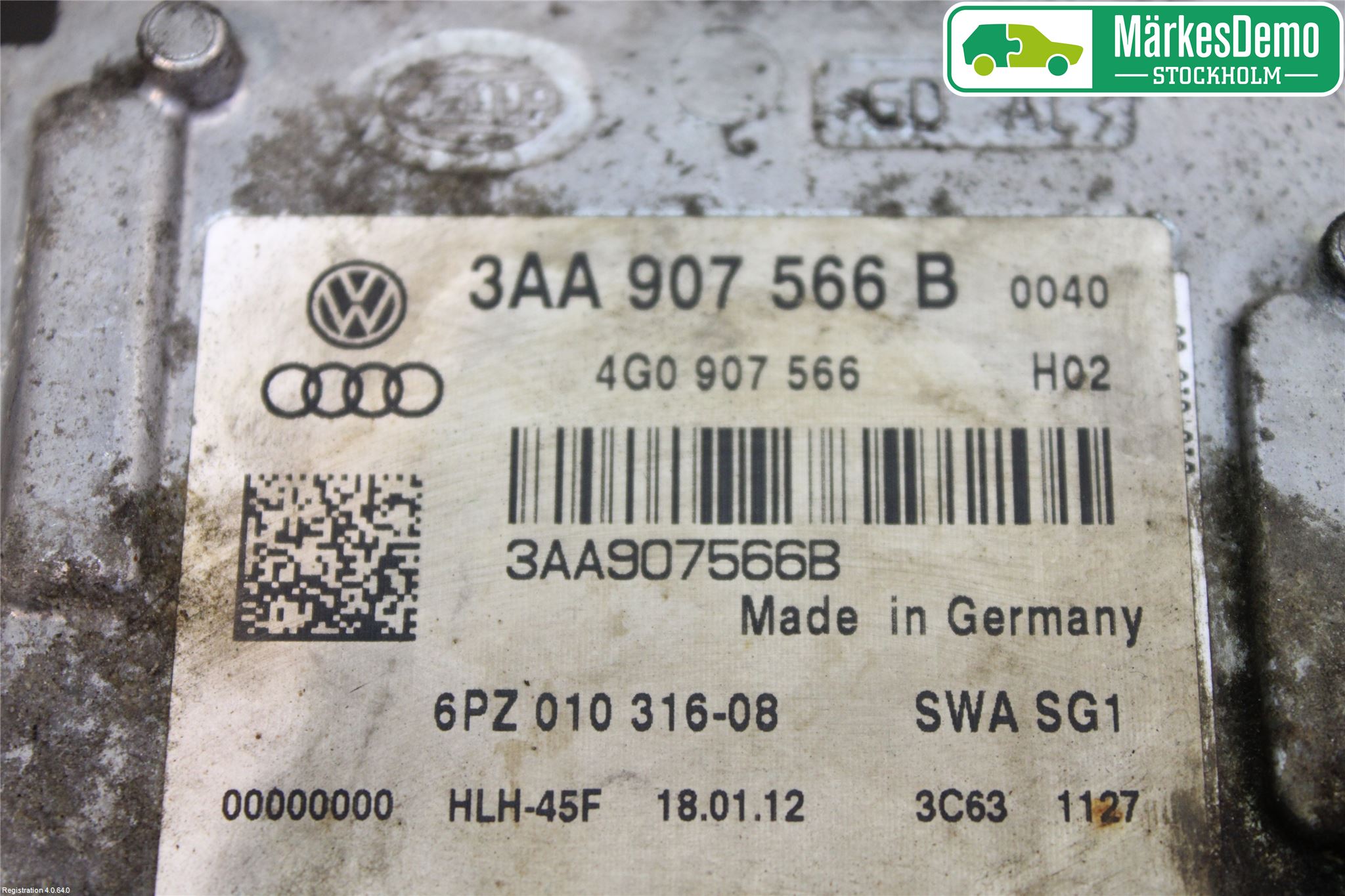 Volkswagen VW PASSAT CC 08-16 Styreenhet Øvrig