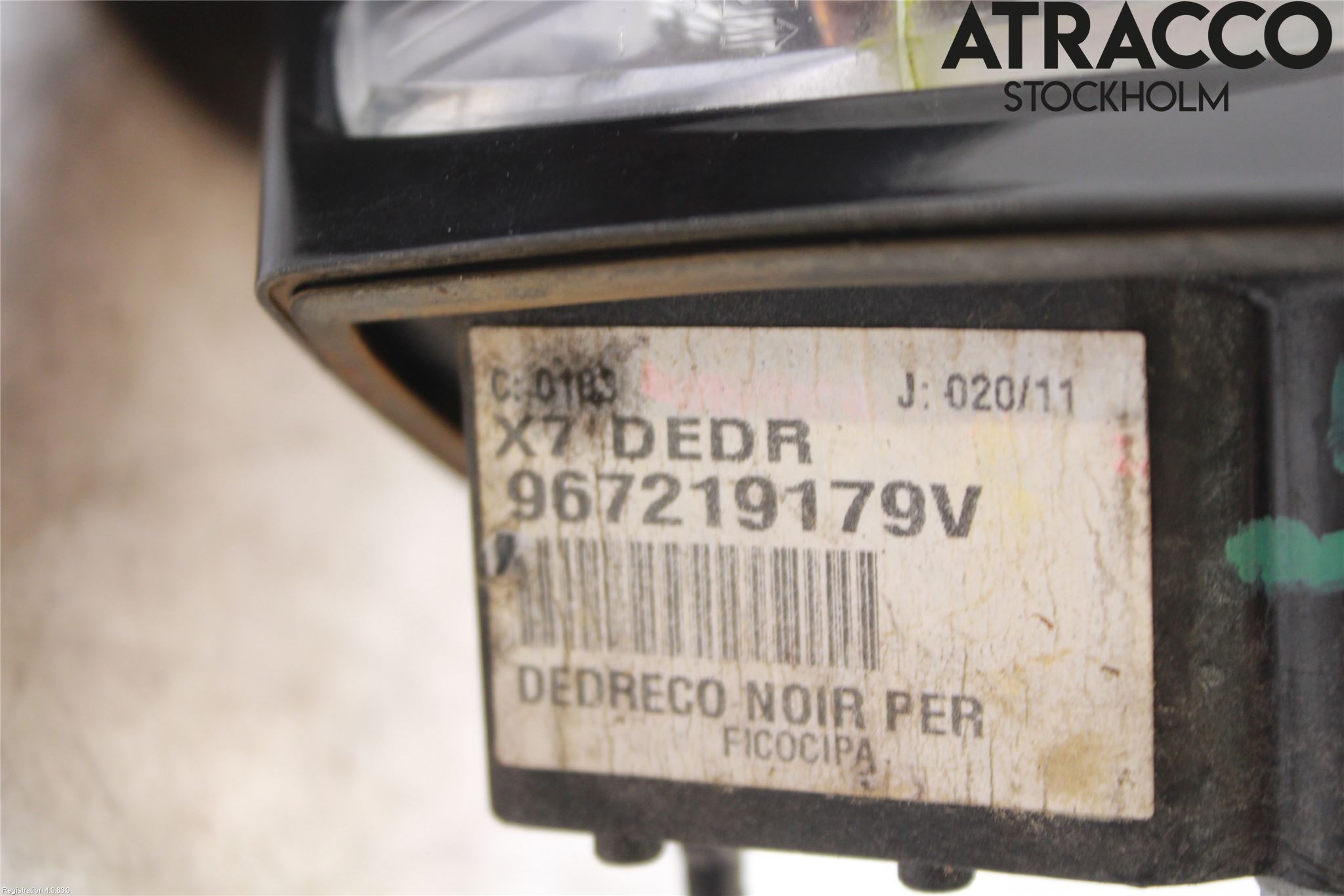 Citroen C5 08-17 Speil H M-El Justering
