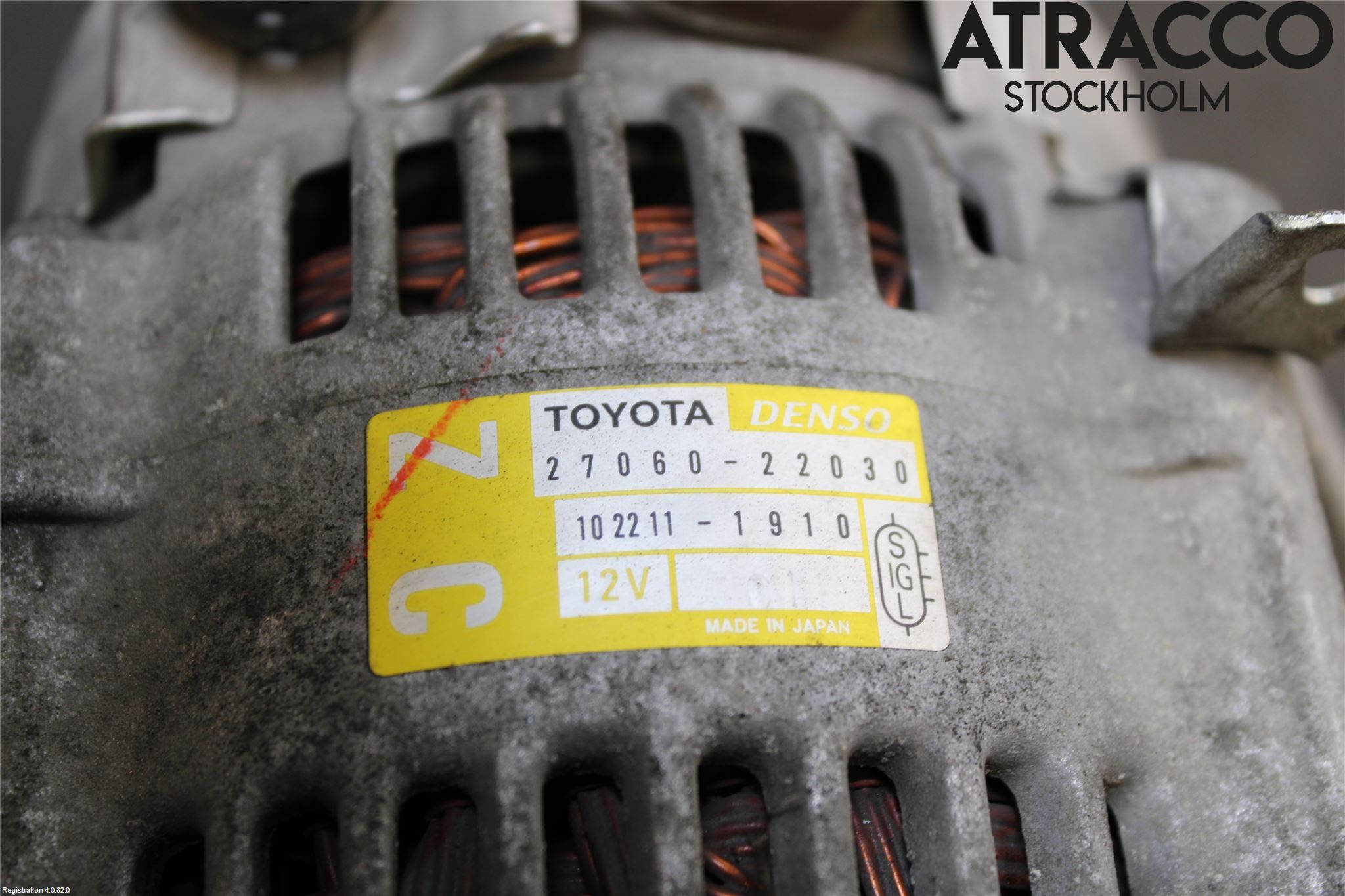 Toyota COROLLA 02-07 Dynamo
