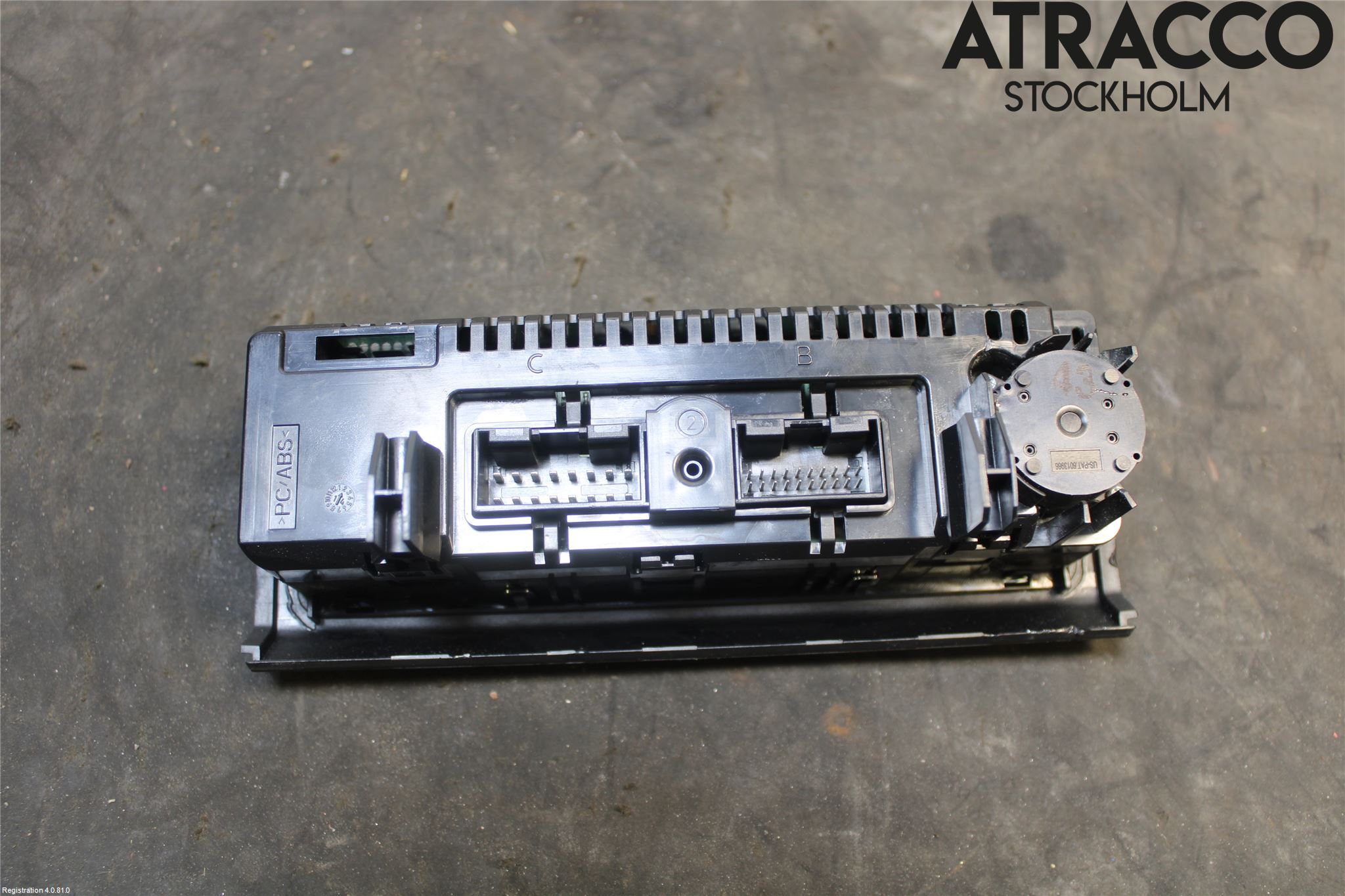 Skoda FABIA 07-14 Varme Ac Betjening-Display