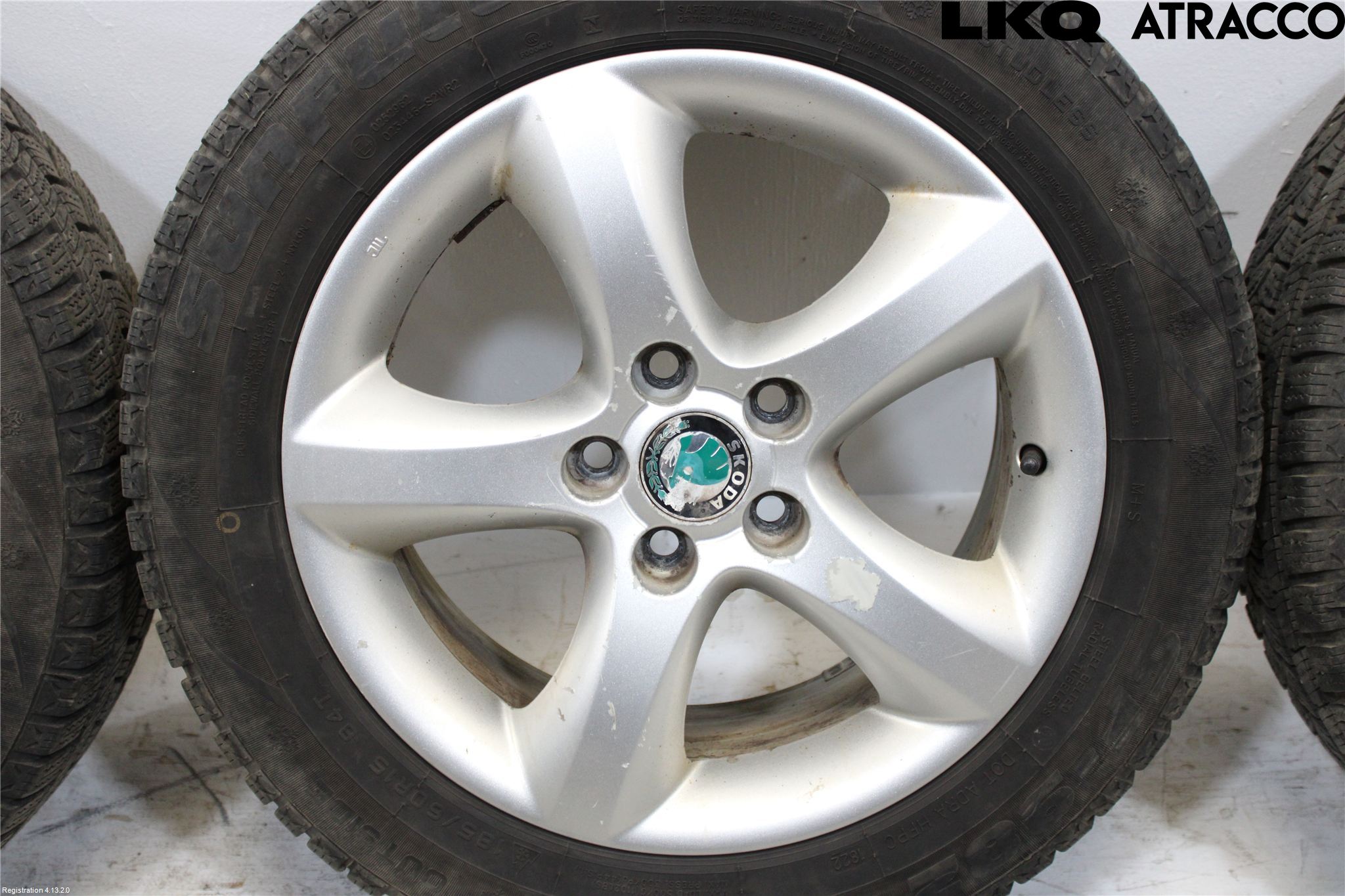 Skoda FABIA 07-14 Felg Aluminium Sett 4Stk