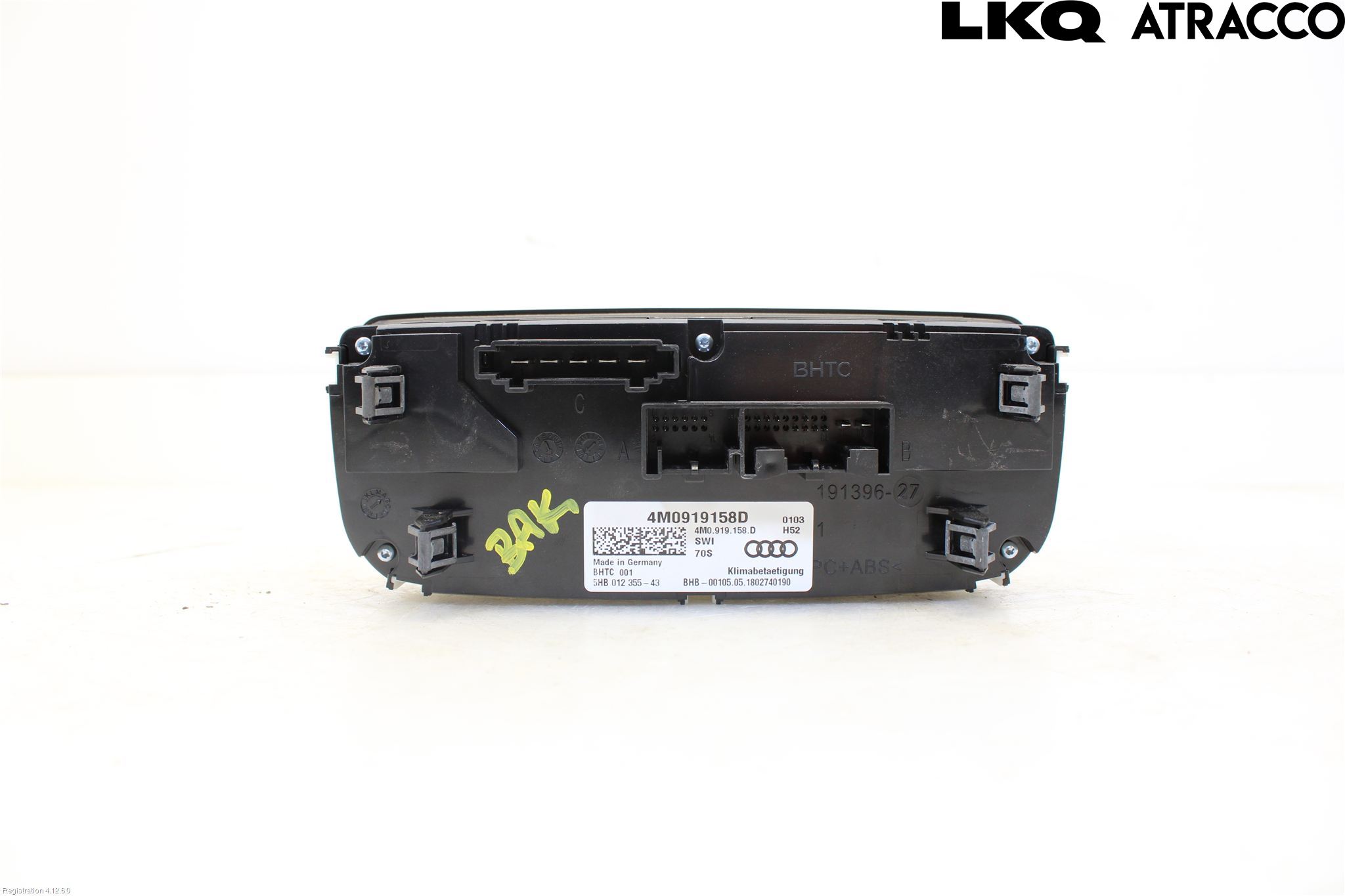 Audi Q7/SQ7 Varmeapparat Panel(Regulering)