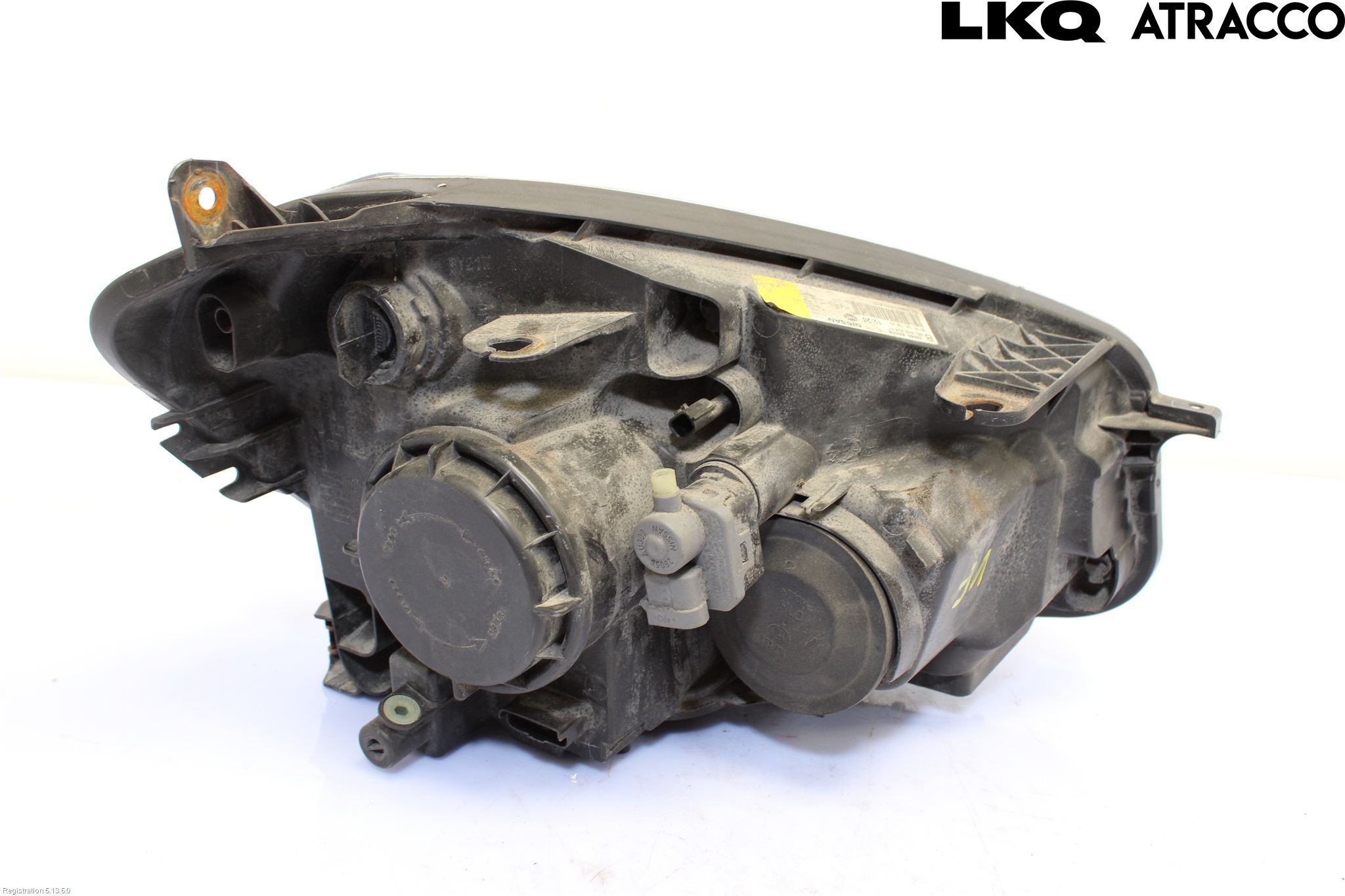 Nissan QASHQAI+2  10-14 Frontlykt Venstre