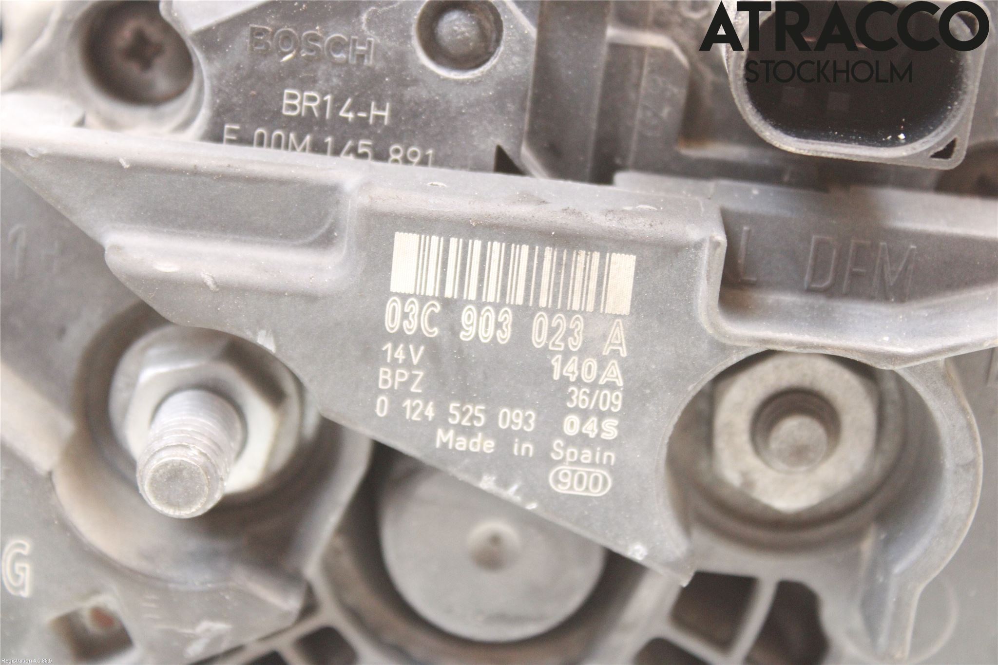 Volkswagen VW GOLF VI 09-13 Dynamo