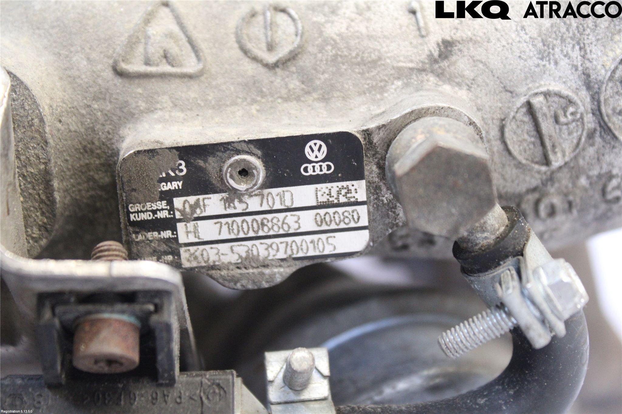 Volkswagen VW GOLF V 04-09 Turboaggregat