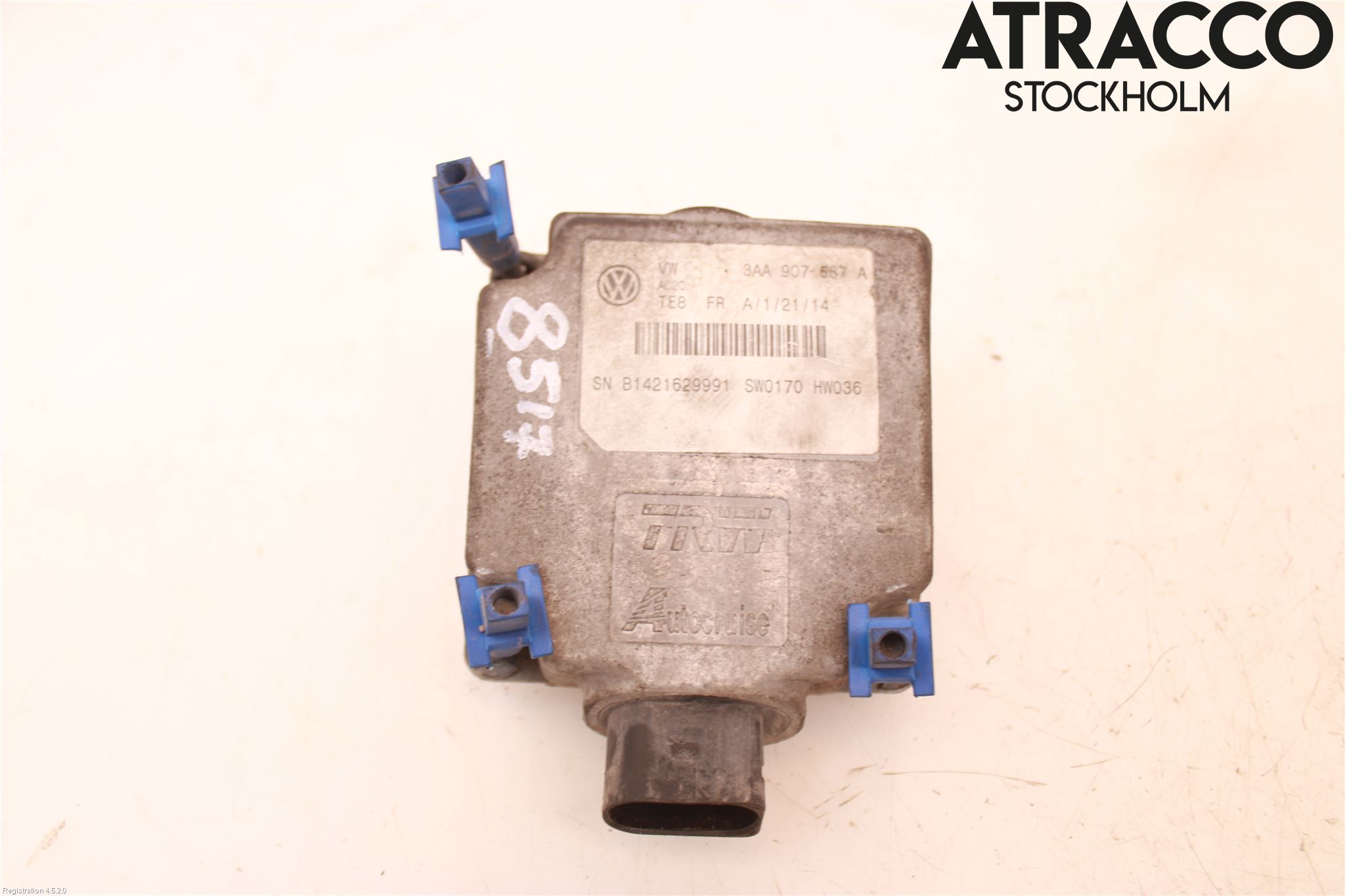 Volkswagen VW PASSAT 11-14 Sensor Fartsbegrensning