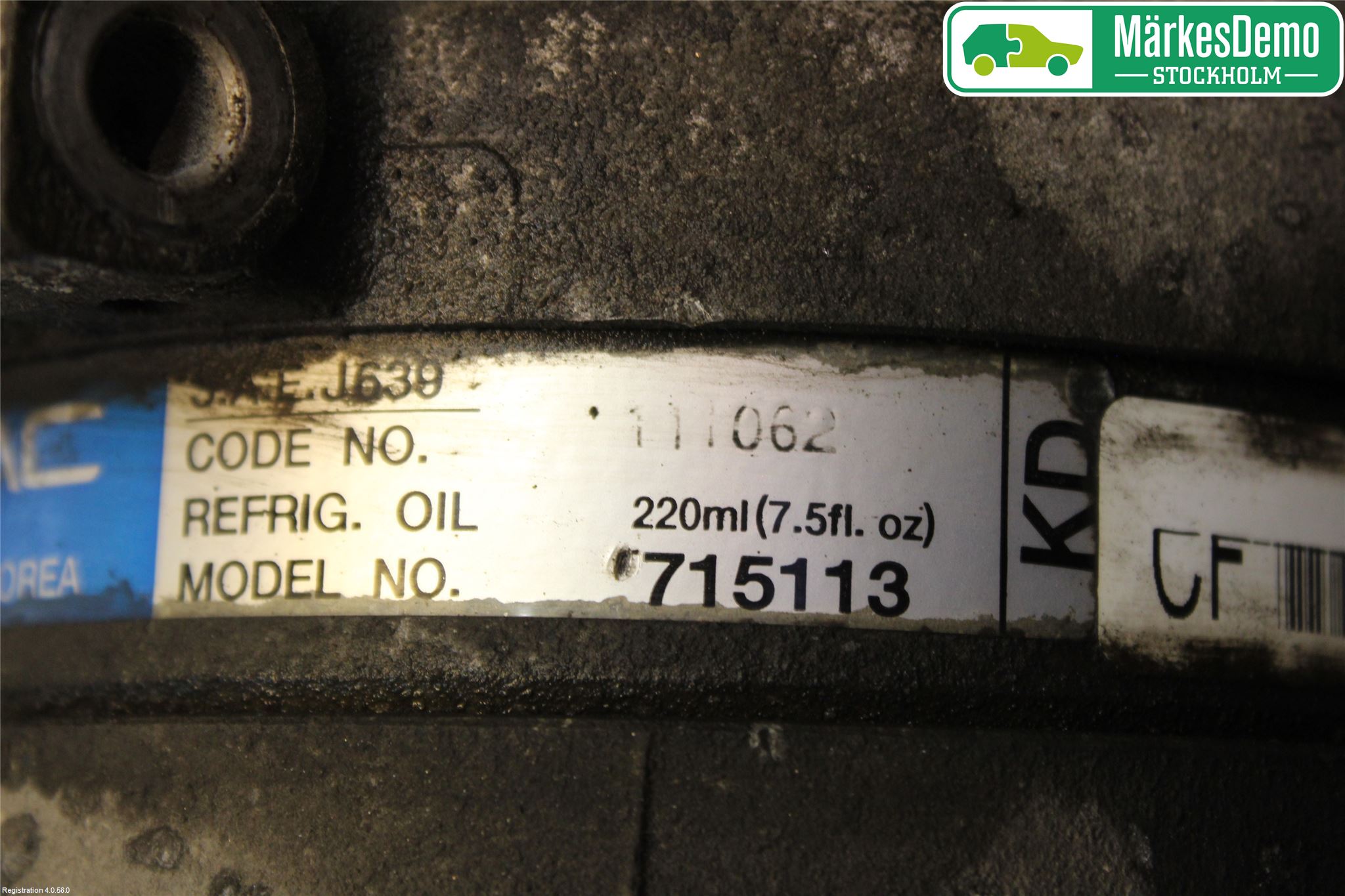 Chevrolet EPICA Varme Ac Kompressor