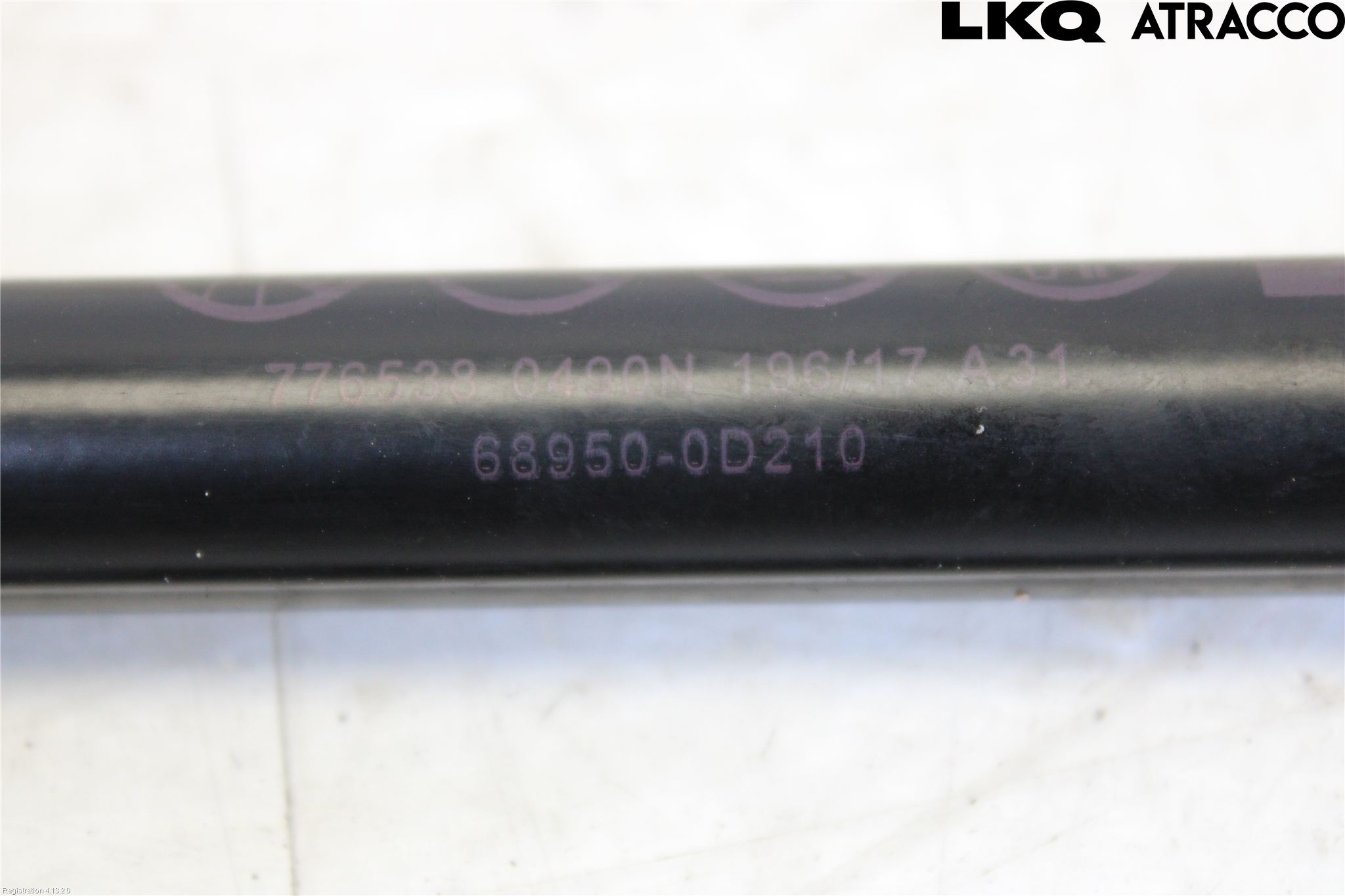 Toyota YARIS XP130 15-20 Bakluke Demper-Gassfjær