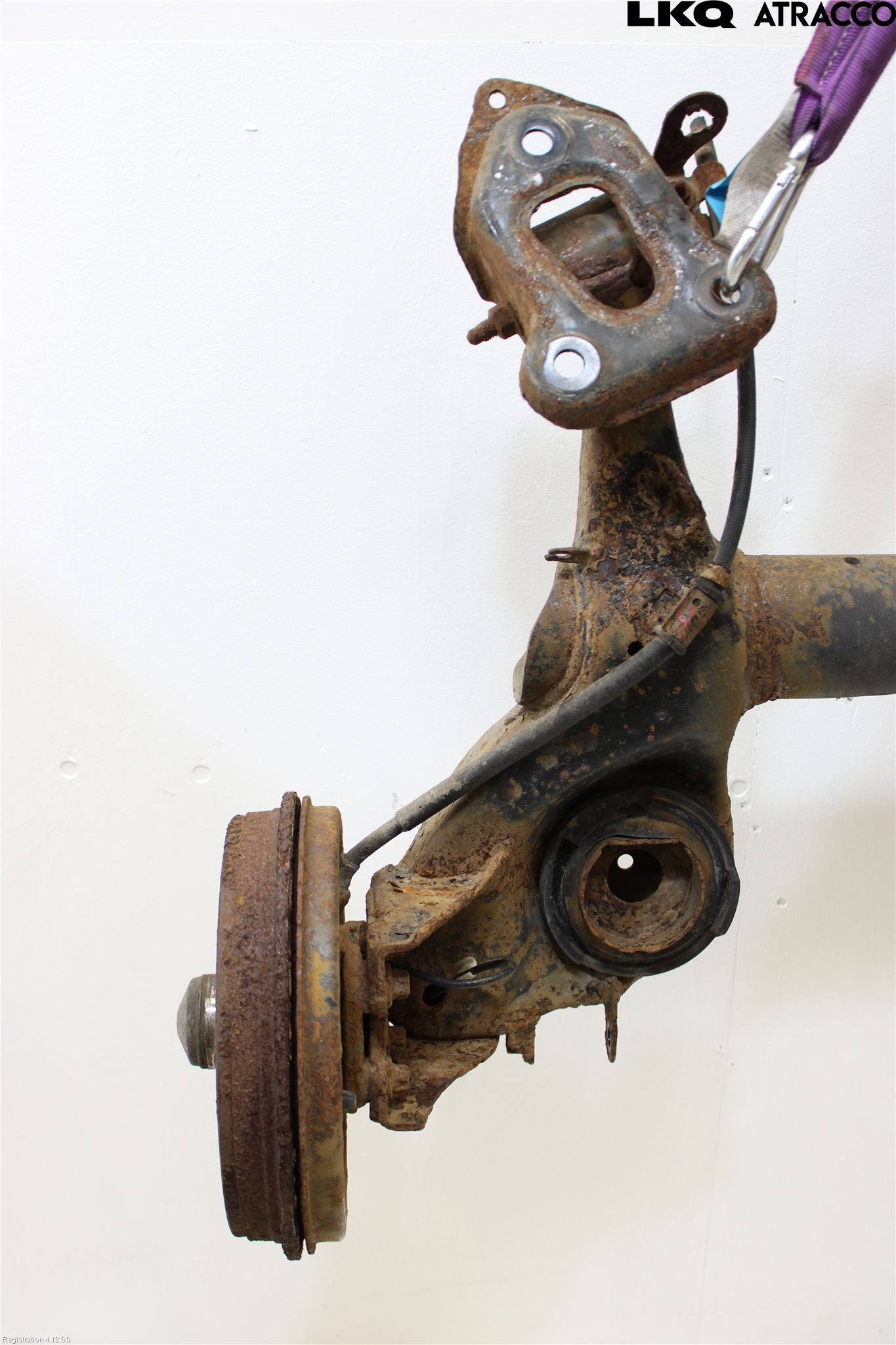 Opel CORSA D 07-14 Bakaksel Feste Travers-Ramme