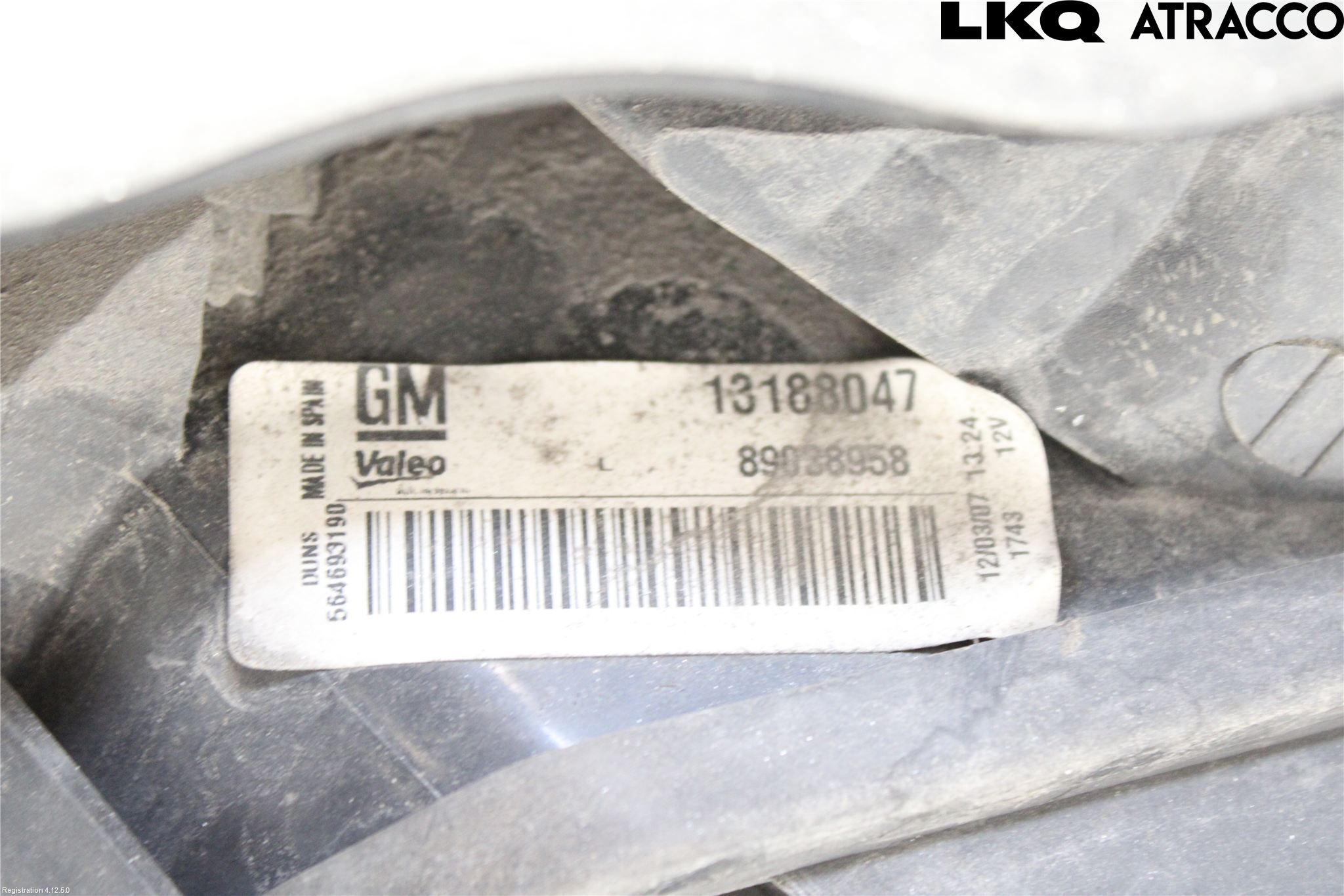 Opel CORSA D 07-14 Baklykt Venstre