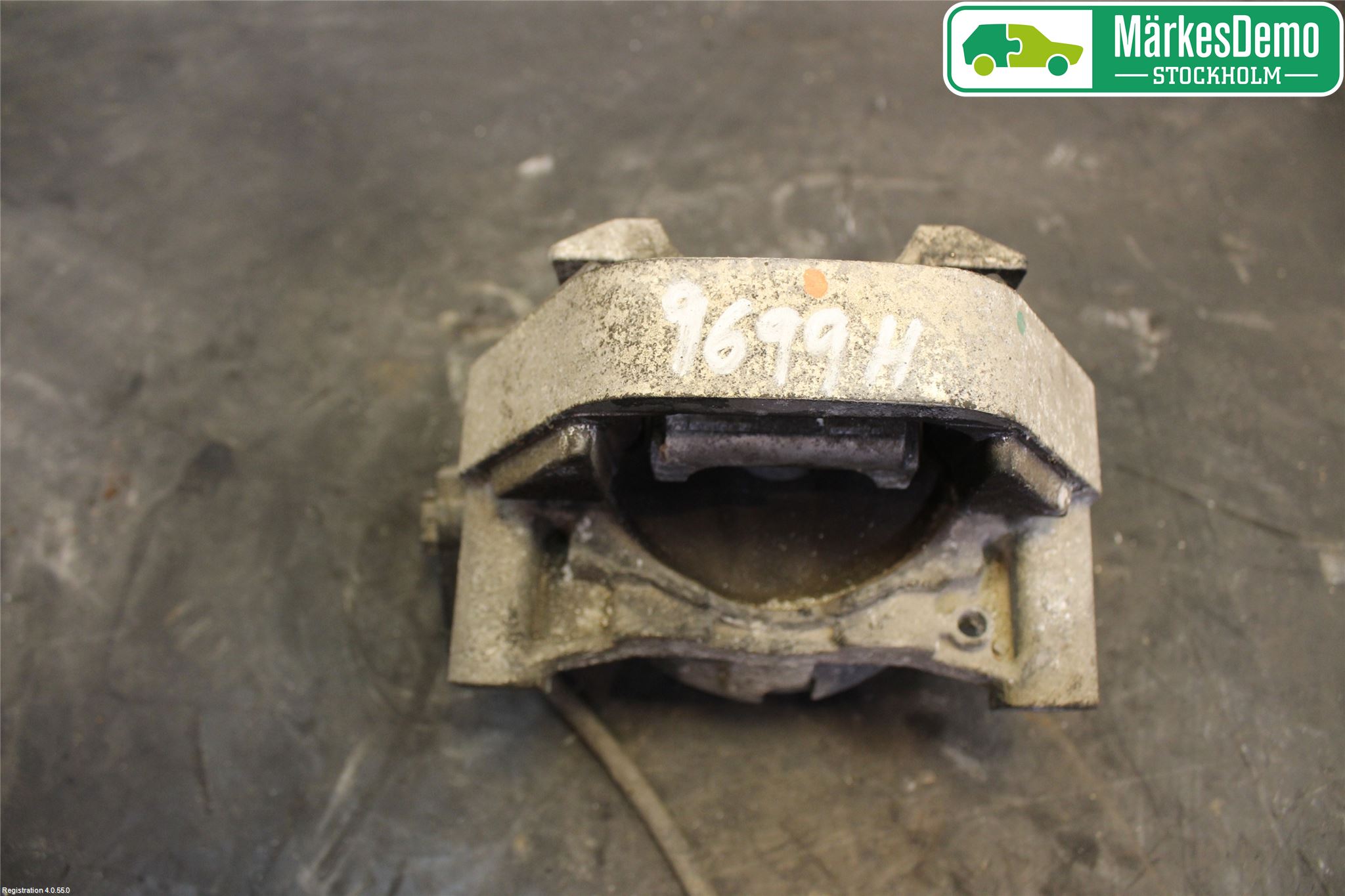 Audi A6/S6 4G 11-18 Motor Feste Stål-Alu