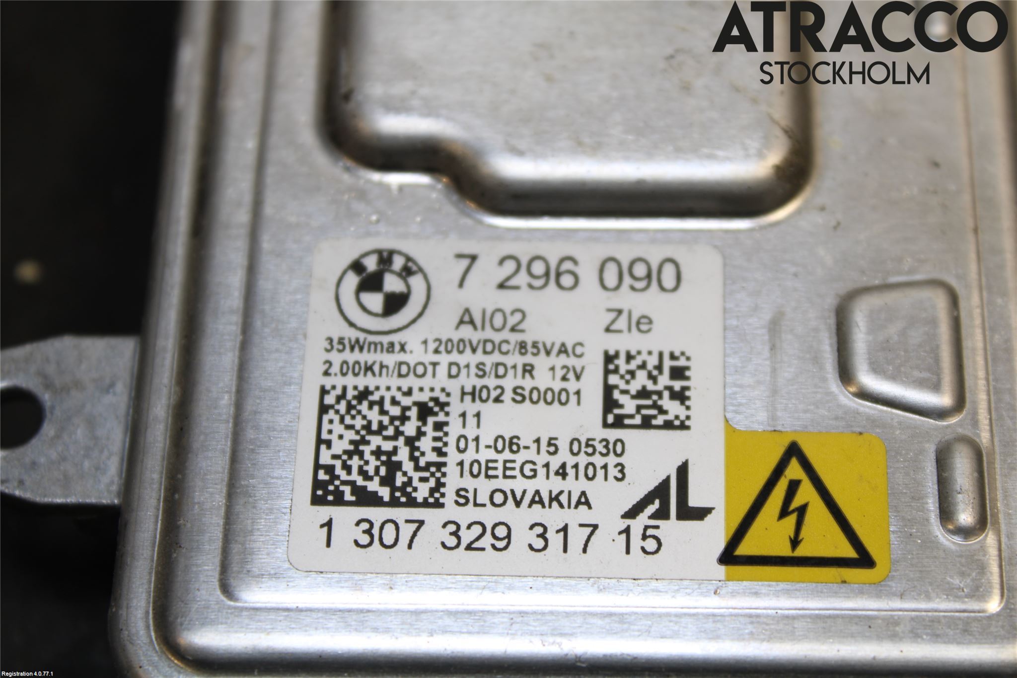 BMW 5 F10/F11/F18 09-17 Styreenhet Xenon