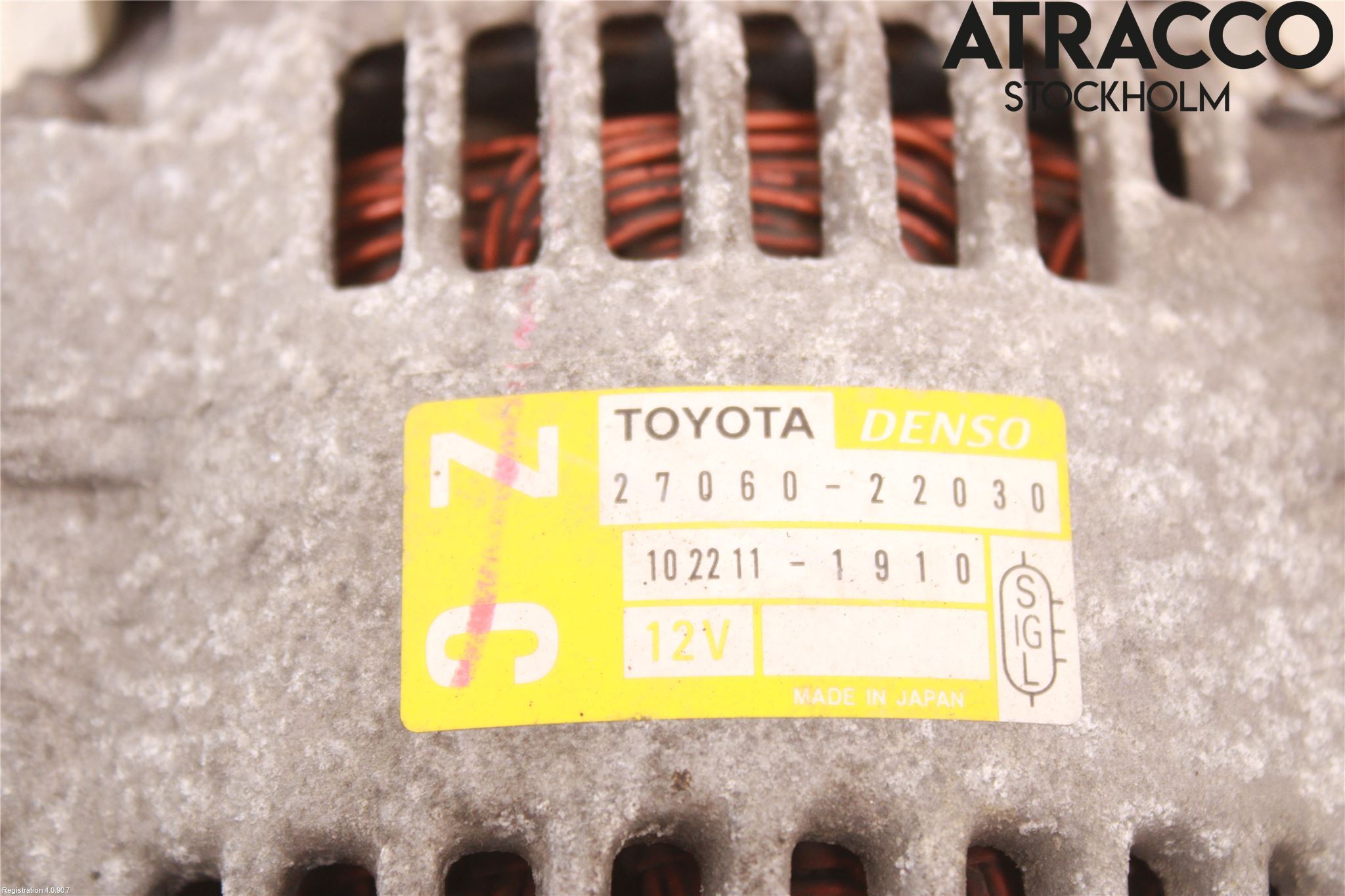Toyota COROLLA 02-07 Dynamo