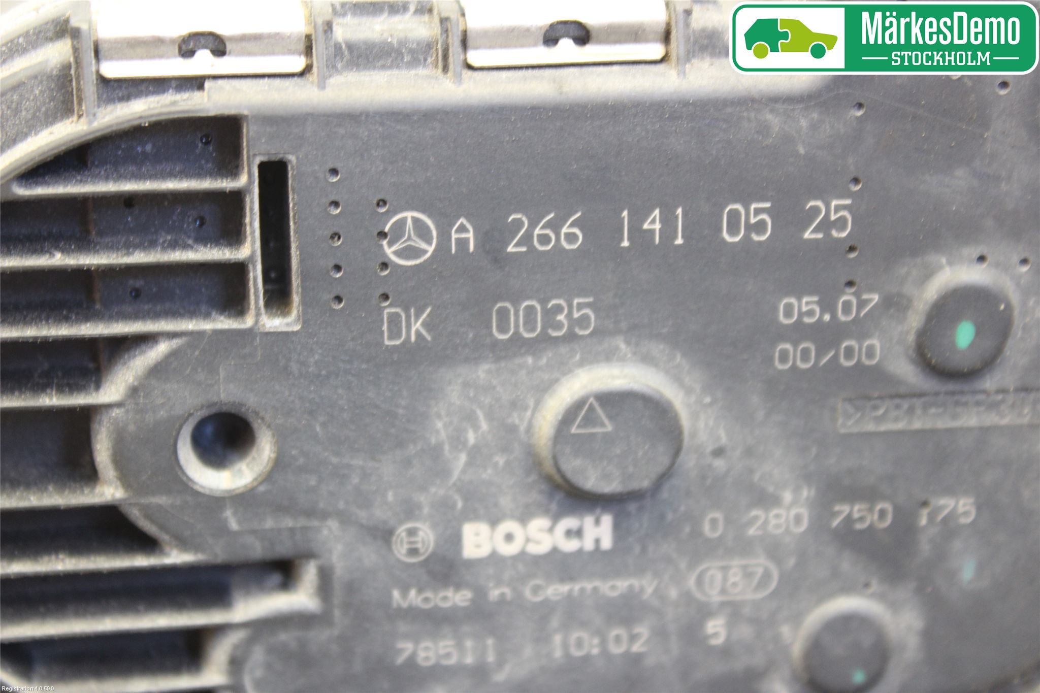 Mercedes-Benz MB A-KLASS (W169) 04-12 Inns Spjeldhus