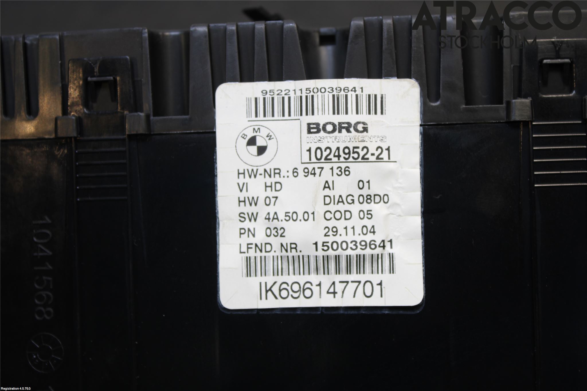 BMW 1 E87/81 5D/3D 03-11 Instr Kombinert