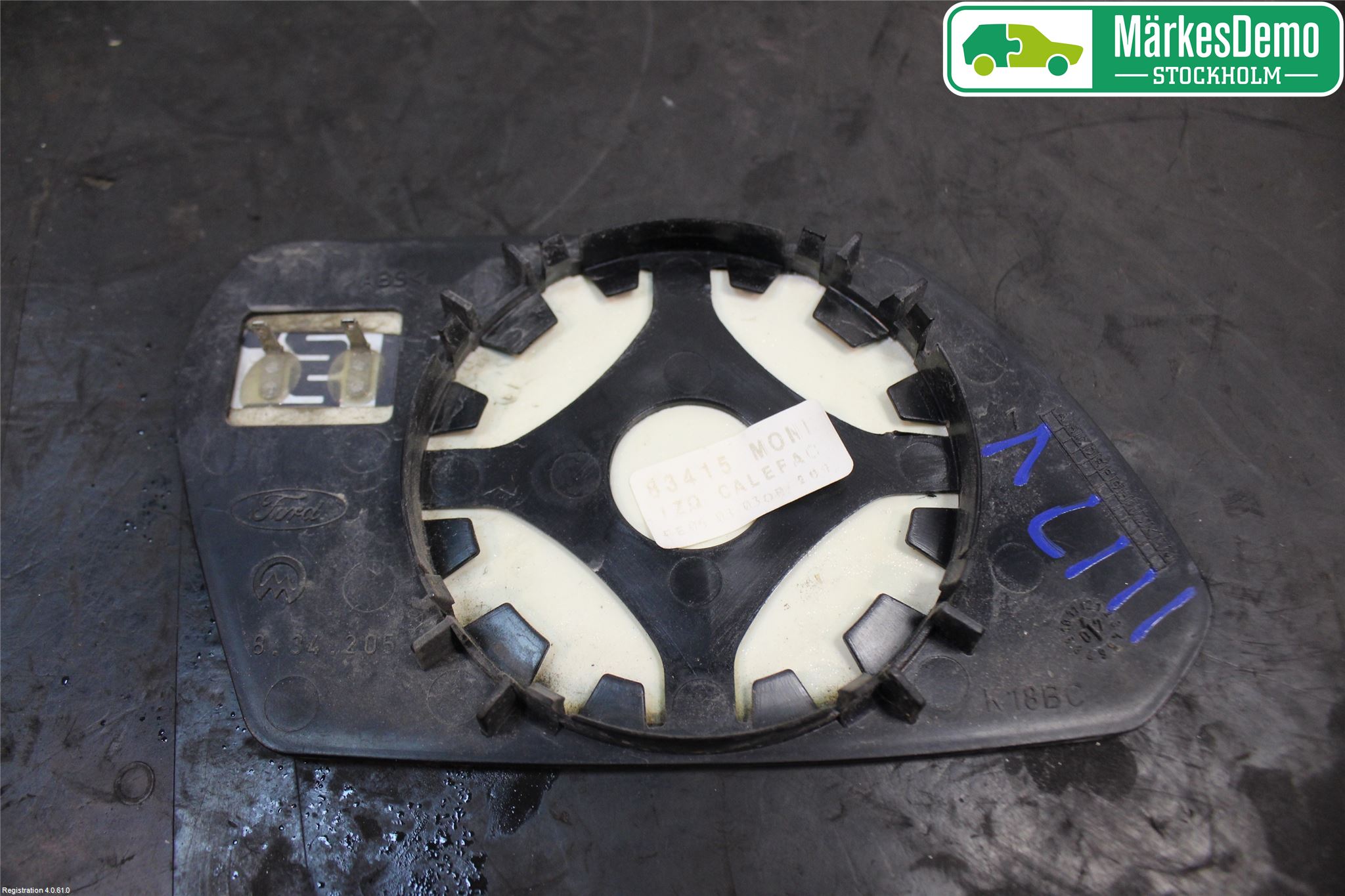 Ford MONDEO     01-06 Speil Glass V