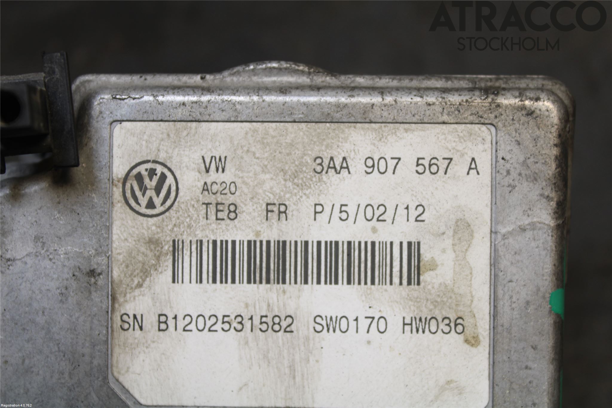 Volkswagen VW PASSAT CC 08-16 Sensor Fartsbegrensning
