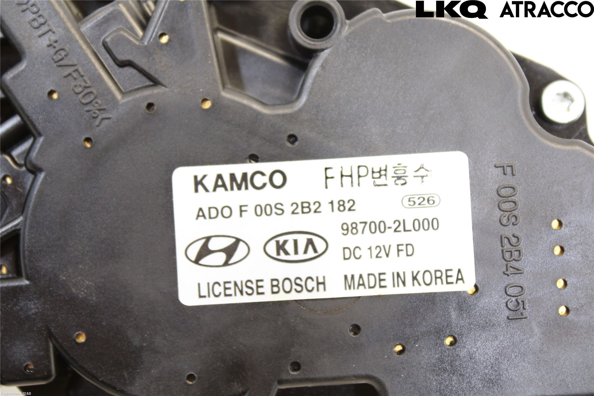 Hyundai i30 GD 13-17 Viskermotor Bakluke