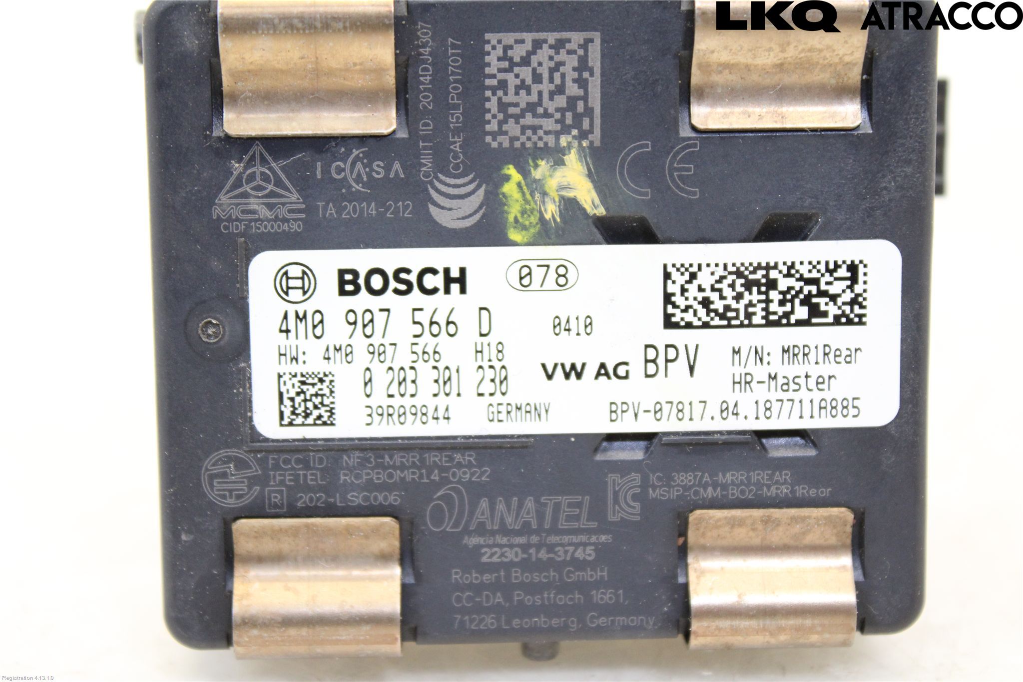 Audi A5 17- Sensor Kollisjonsbeskyttelse