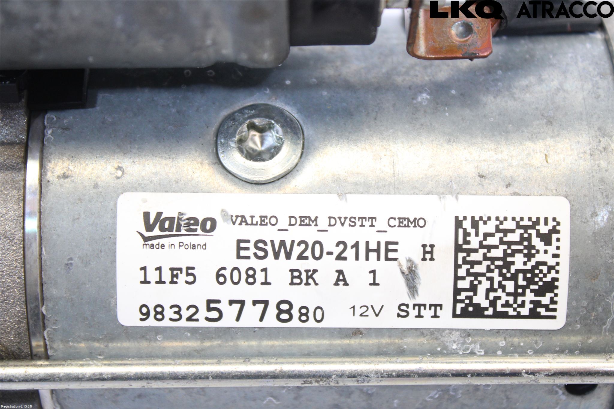 Citroen BERLINGO 08-18 Startmotor Diesel