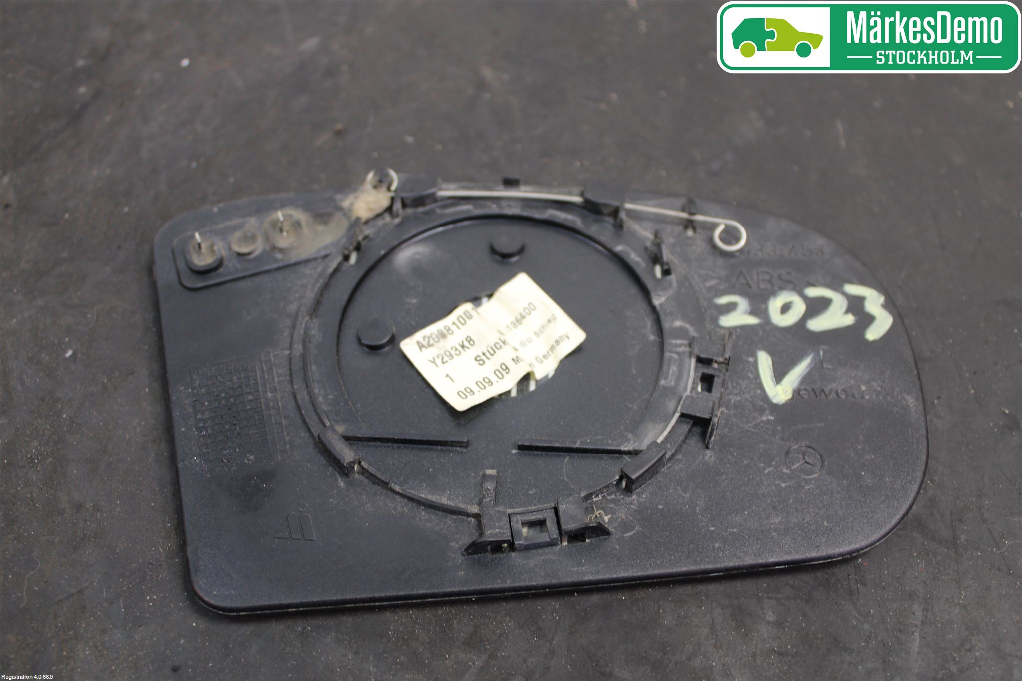 Mercedes-Benz MB C (203) 00-07 Speil Glass V