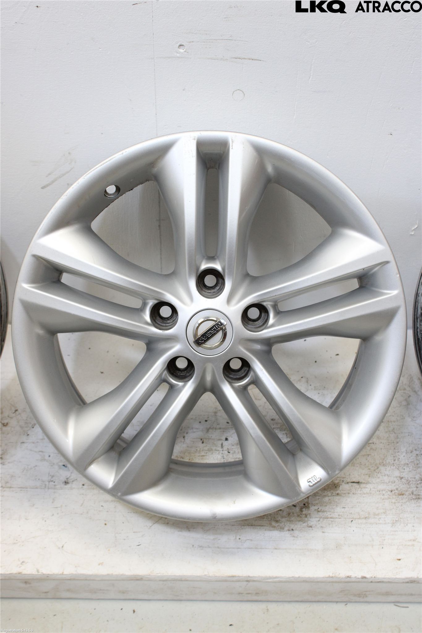 Nissan QASHQAI+2  10-14 Felg Aluminium Sett 4Stk