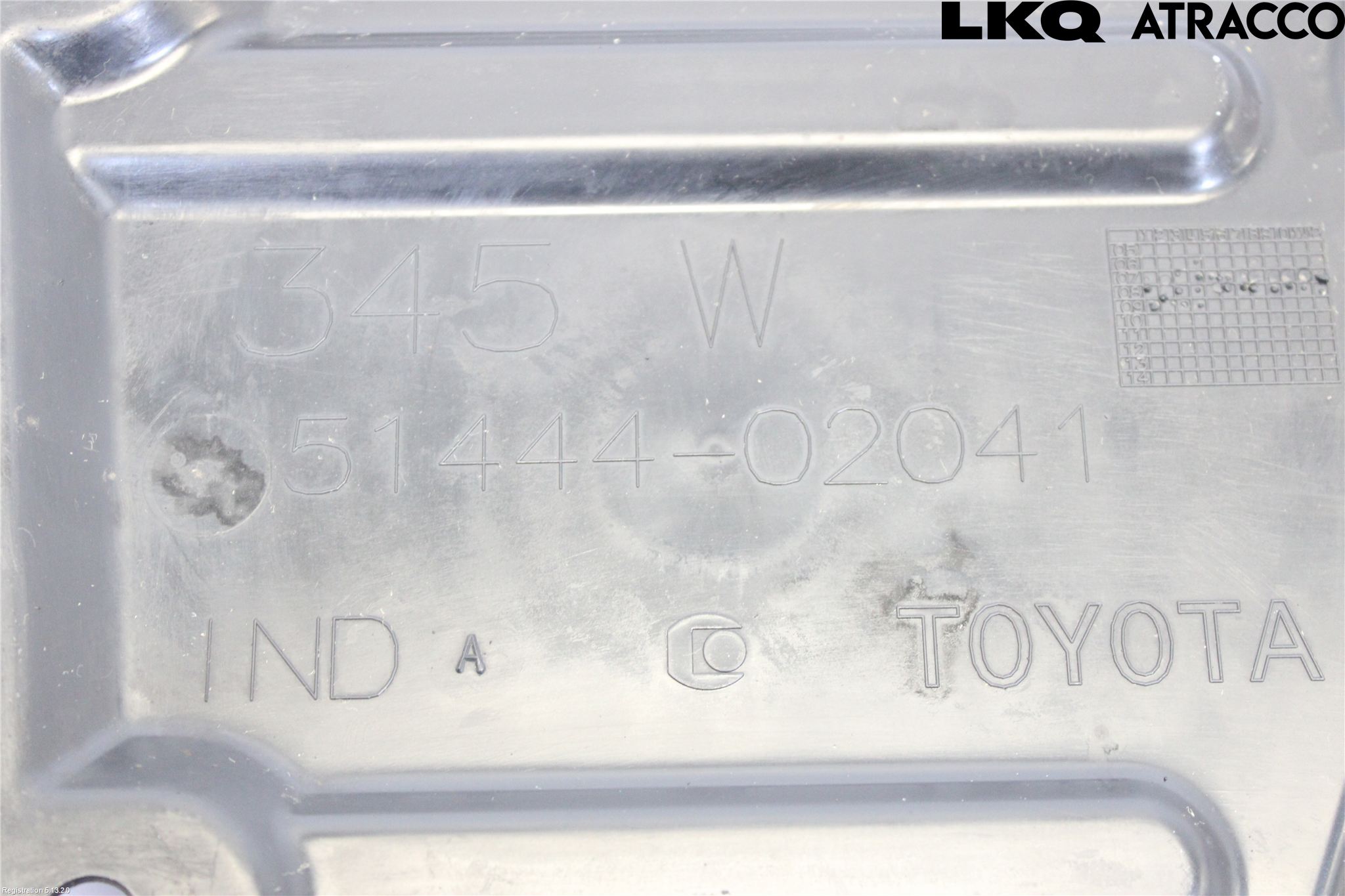 Toyota AVENSIS 09-15 Bunnplate U Motor-Gear-Dørk