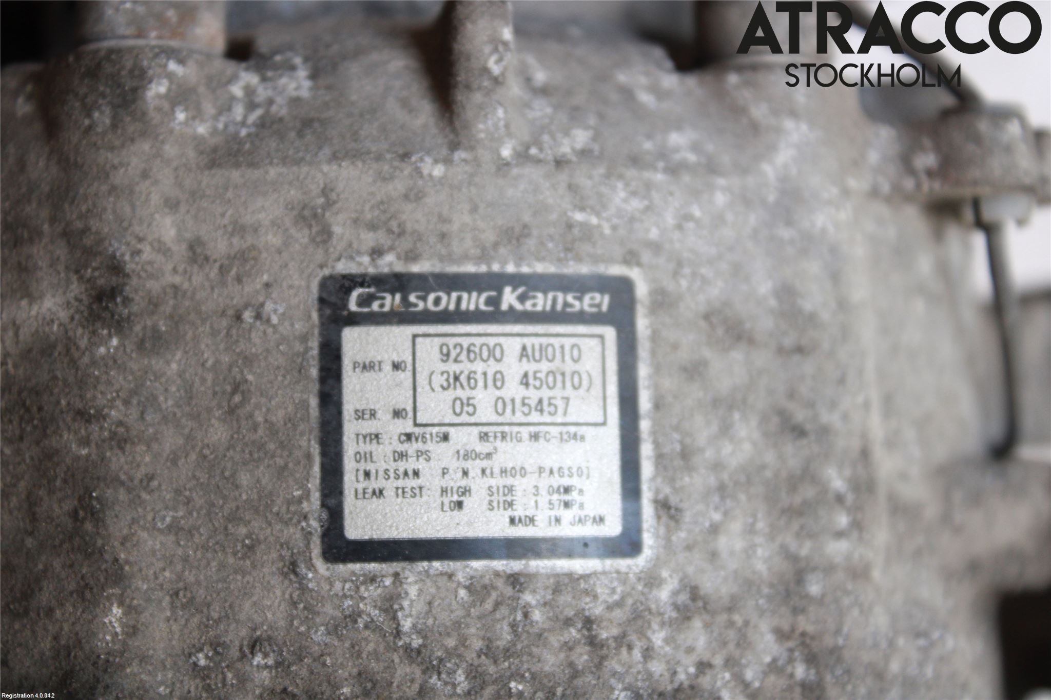 Nissan X-TRAIL     01-07 Varme Ac Kompressor