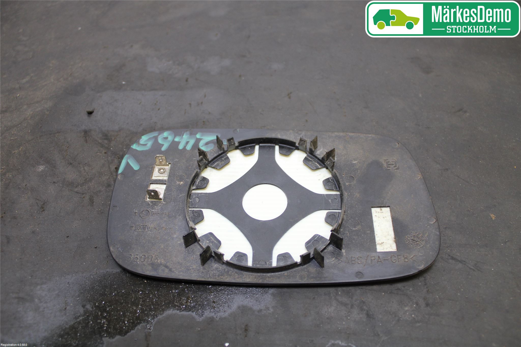 Saab 9-3 VER 1 98-03 Speil Glass V