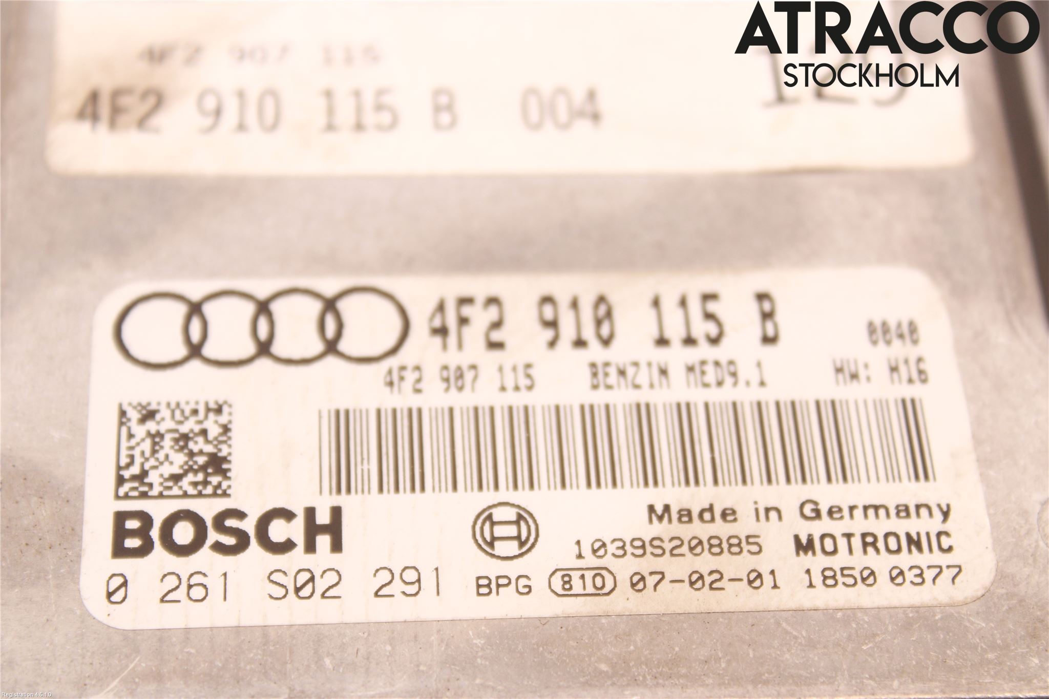 Audi A6/S6     05-11 Styreenhet Innsprøytning