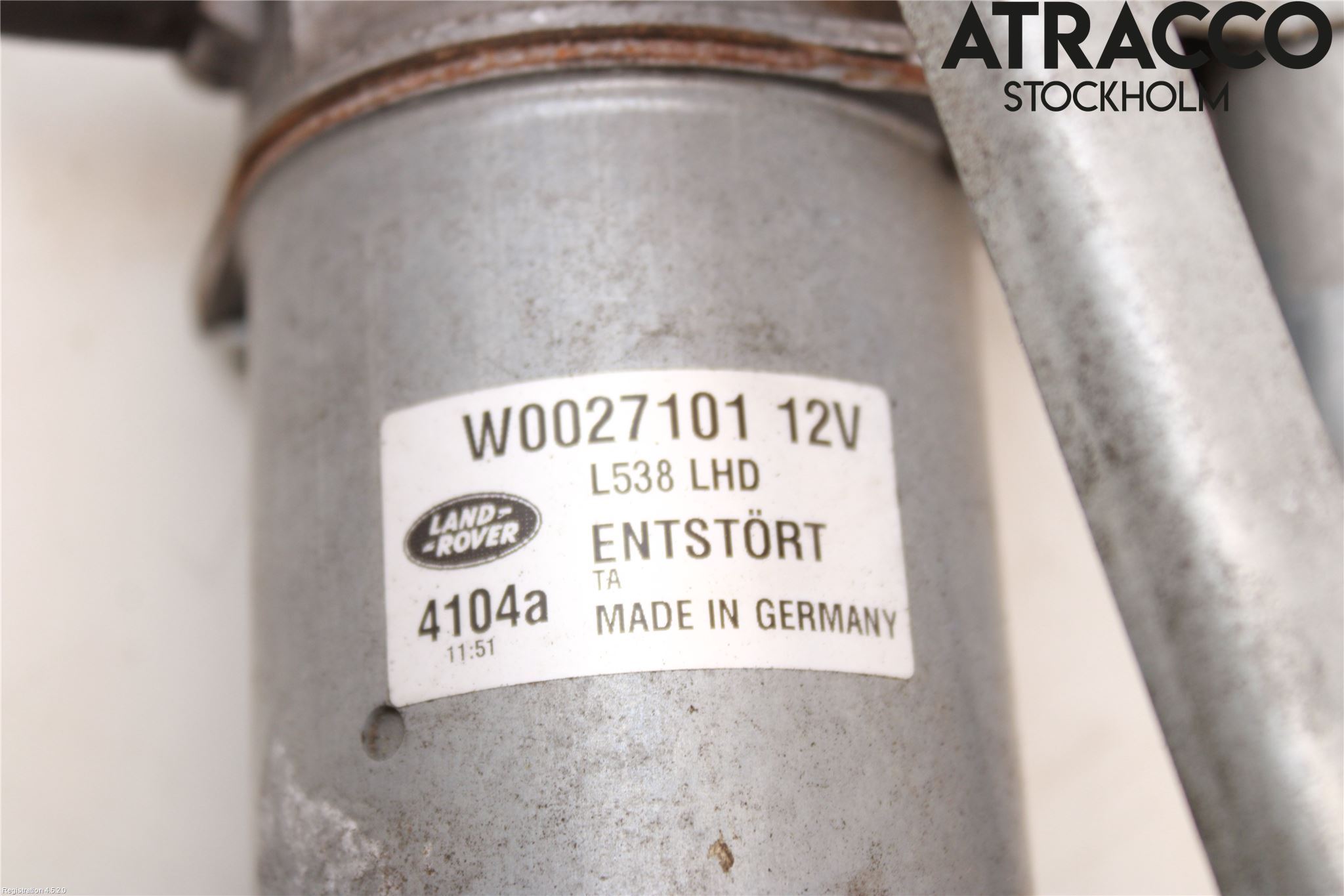 Landrover LAND ROVER RANGE ROVER EVOQUE (L538) 11-18 Viskermotor Frontrute