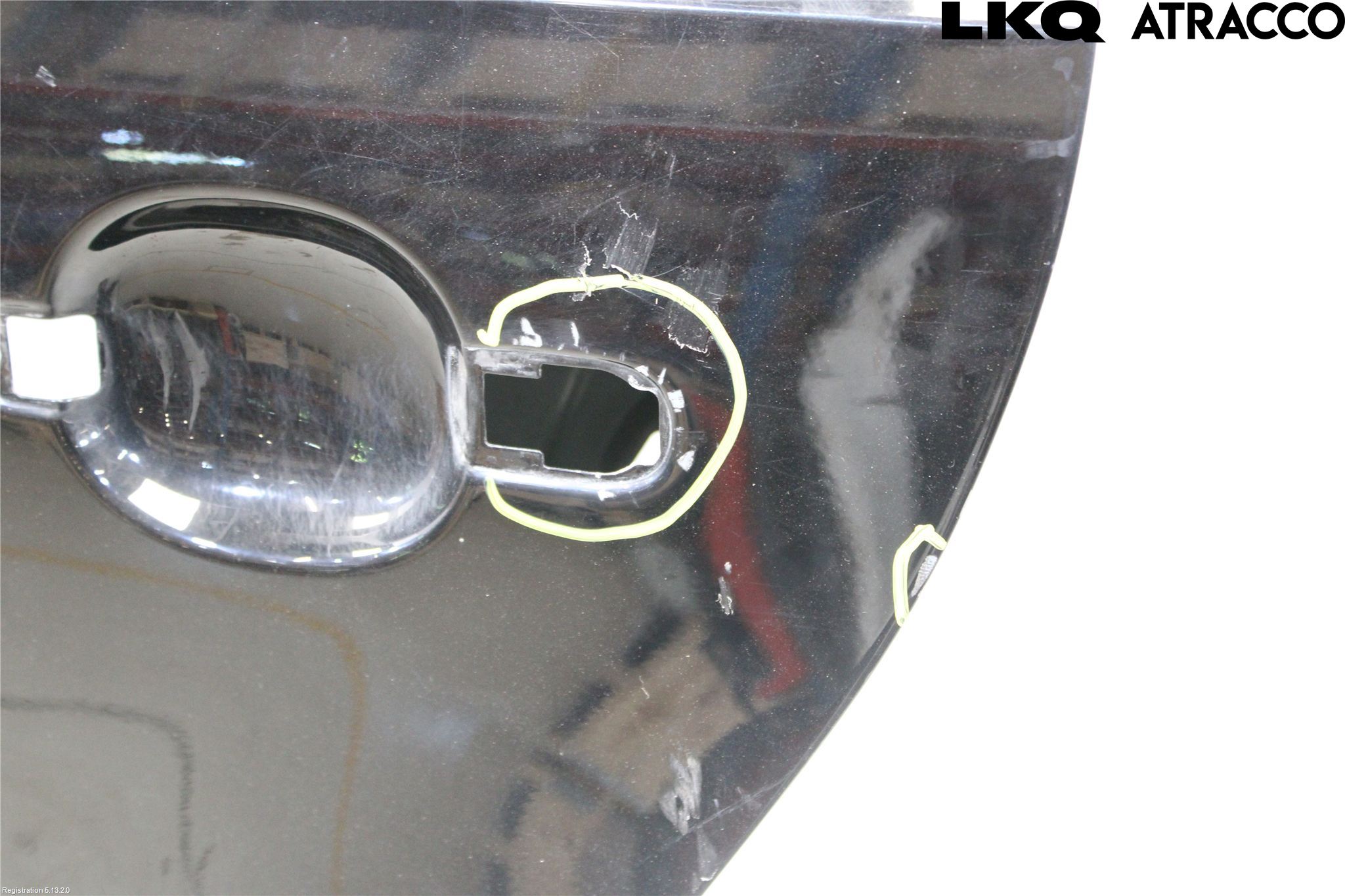Volkswagen VW POLO 10-17 Dør 4D Bak Venstre