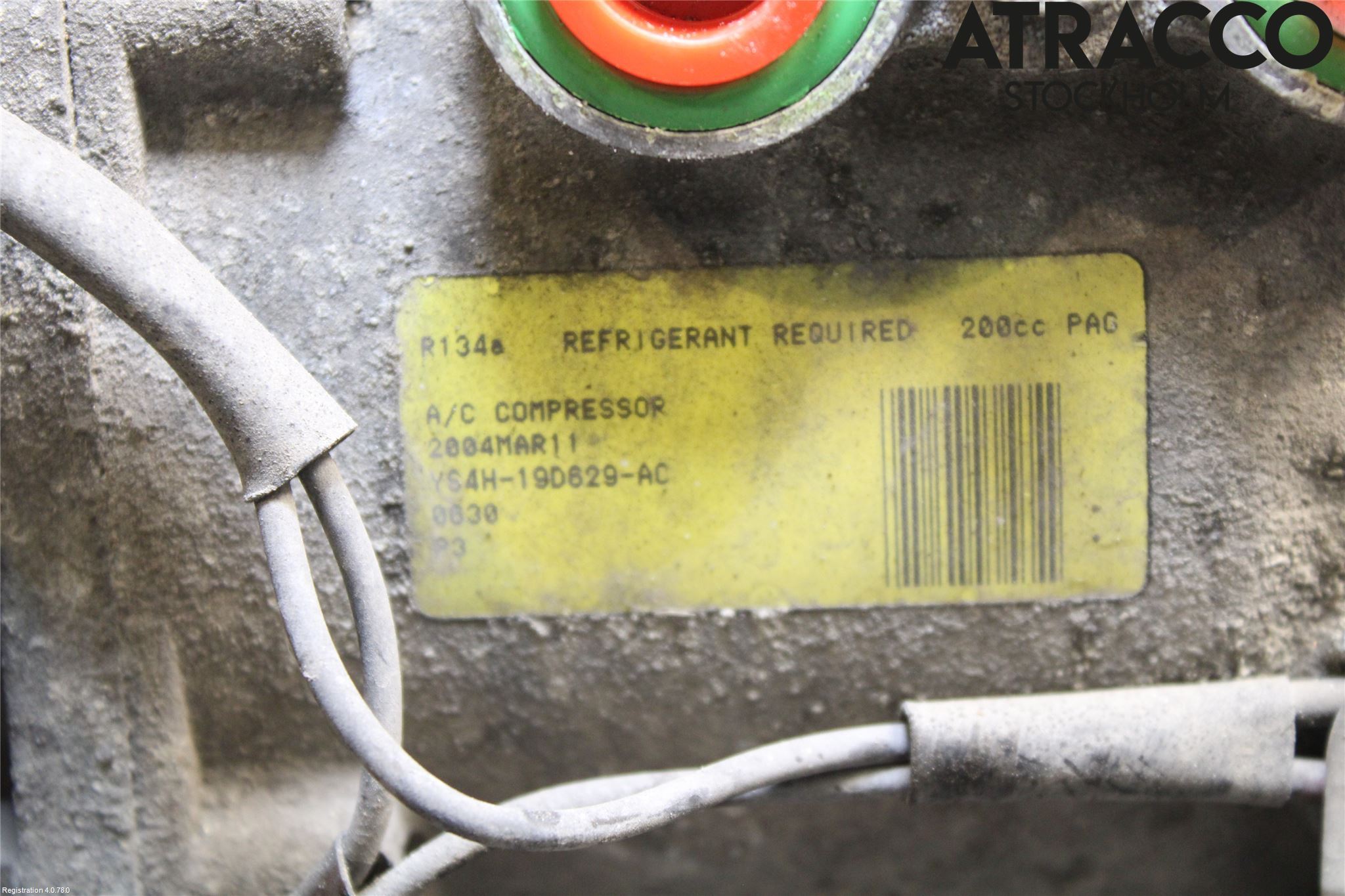 Ford FIESTA     06-08 Varme Ac Kompressor