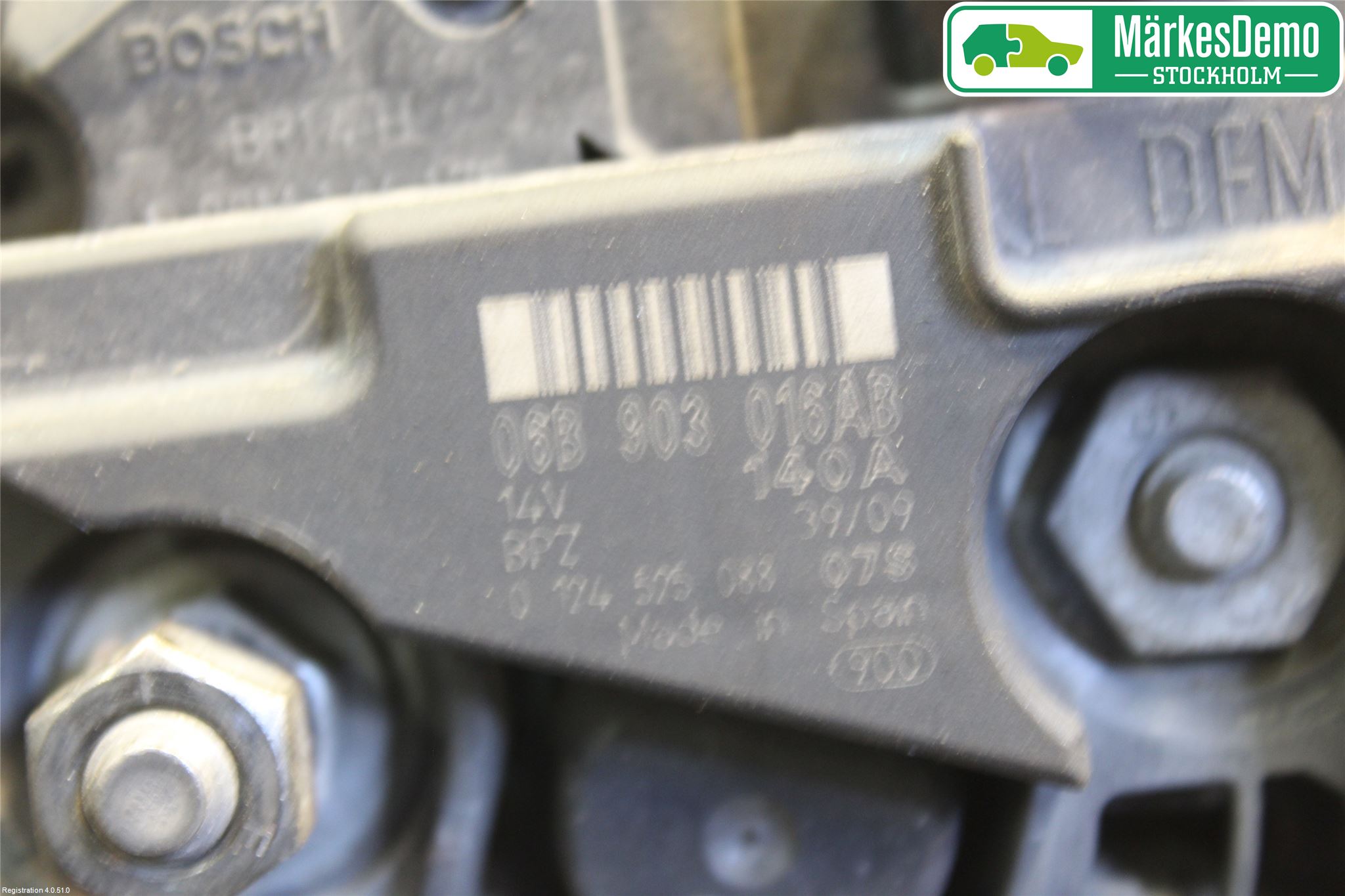 Volkswagen VW GOLF VI 09-13 Dynamo