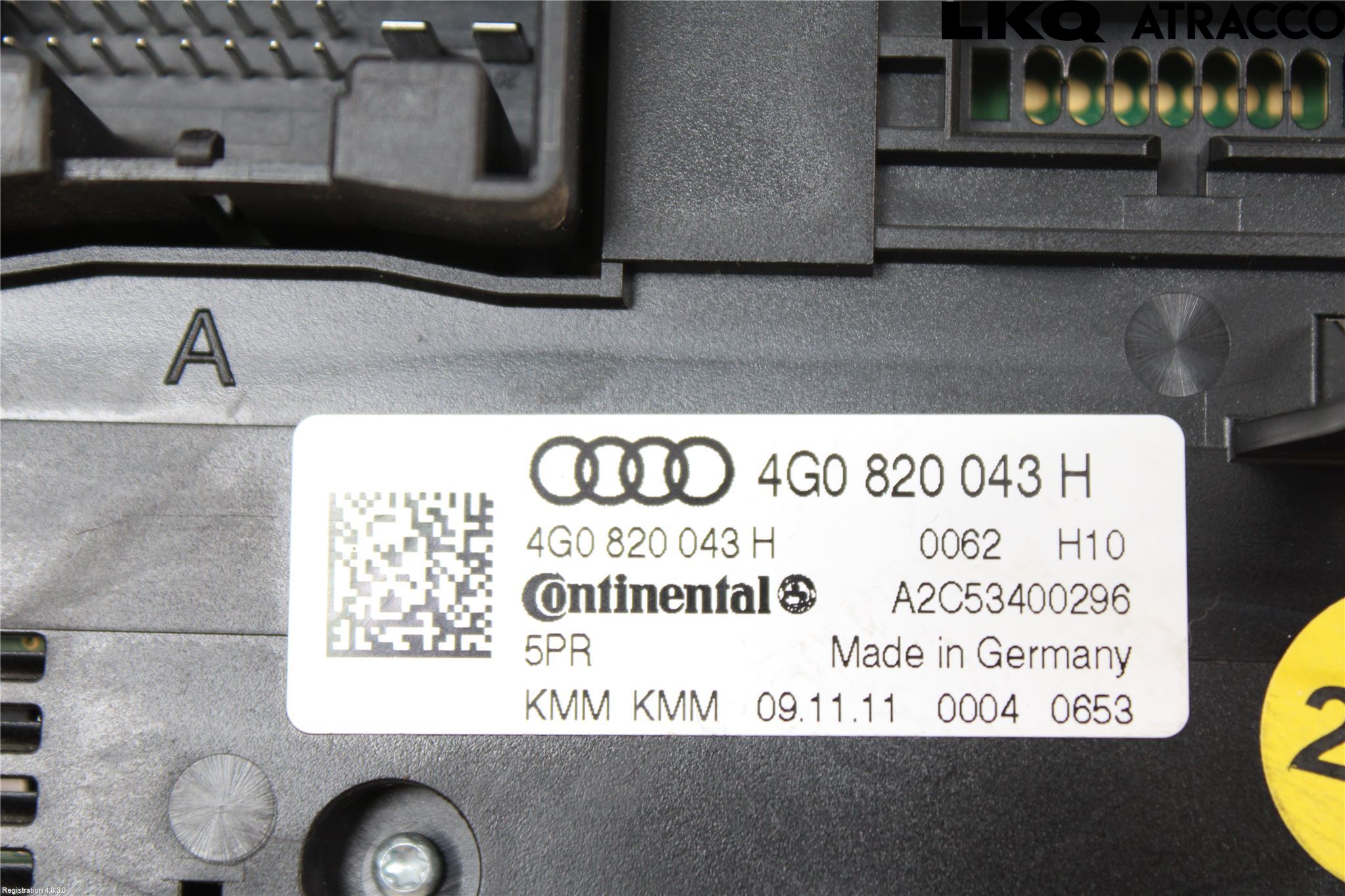 Audi A6/S6 4G 11-18 Varme Ac Betjening-Display