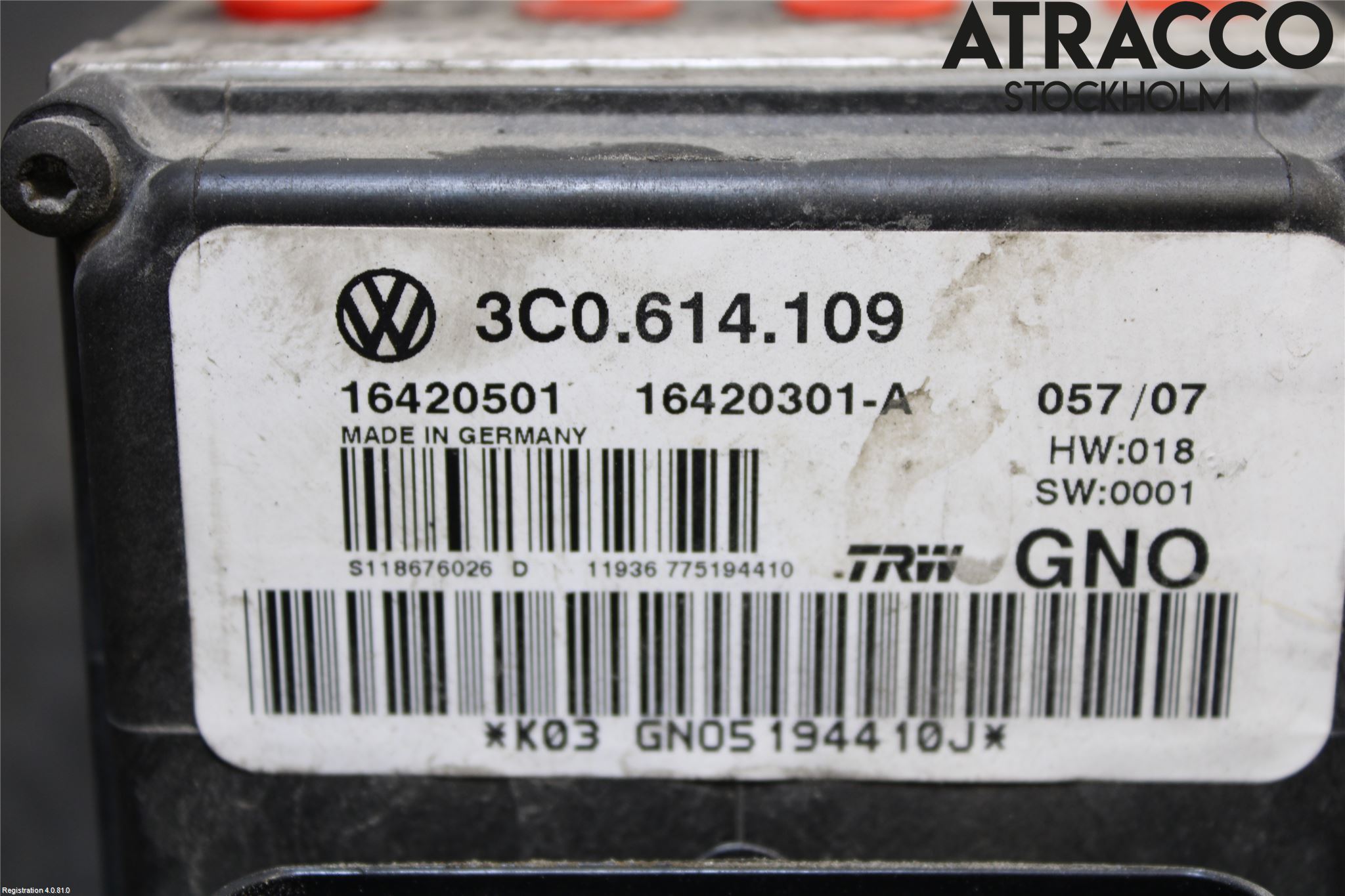 Volkswagen VW PASSAT 05-11 Abs Hydraulikkaggregat