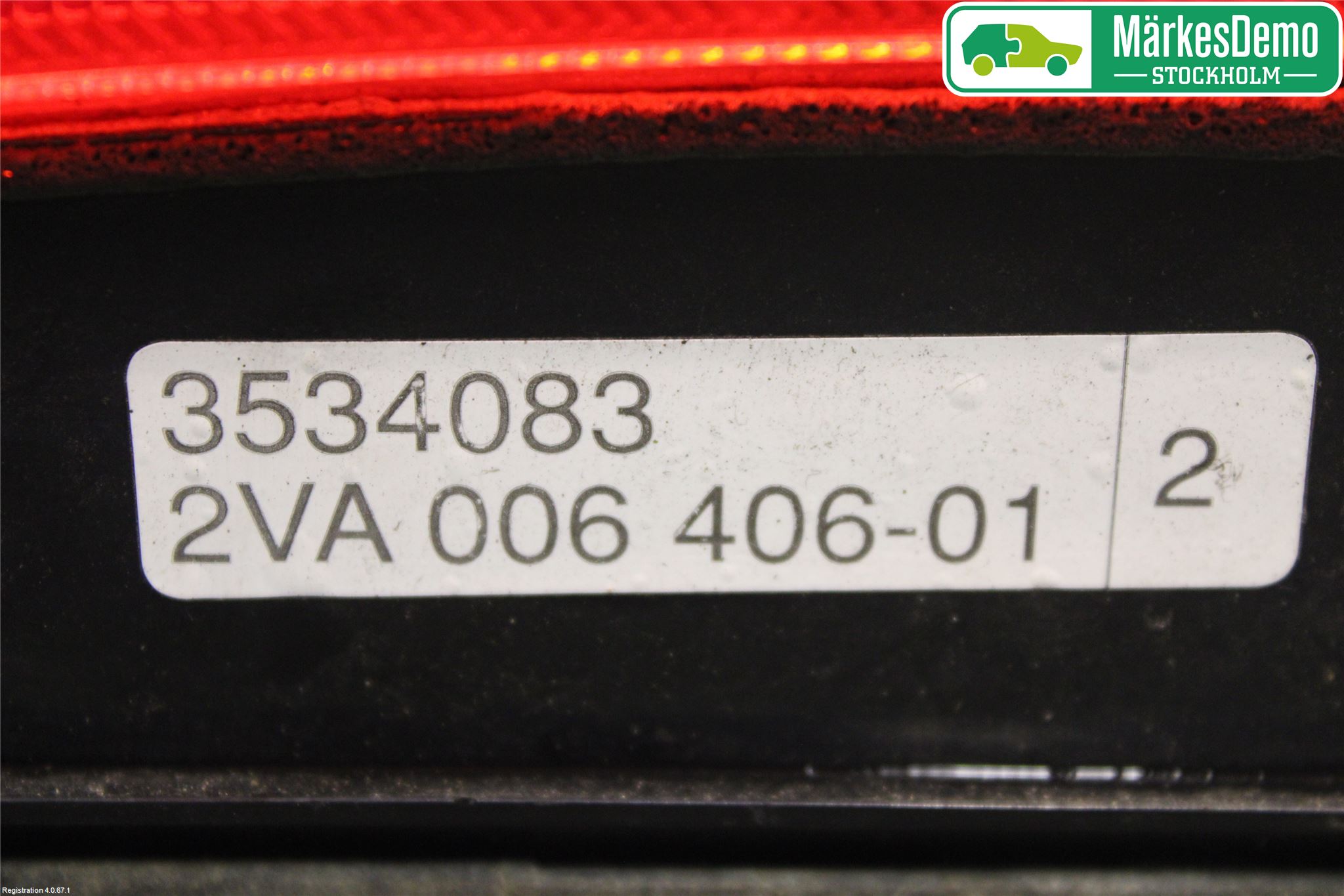 Volvo 940 91-98 Baklykt Venstre