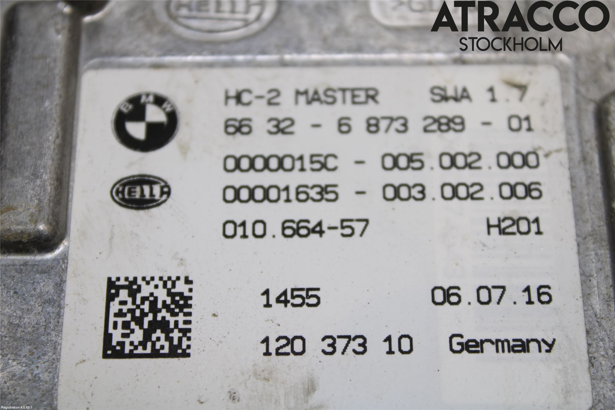 BMW X5 F15 13-18 Sensor Kollisjonsbeskyttelse