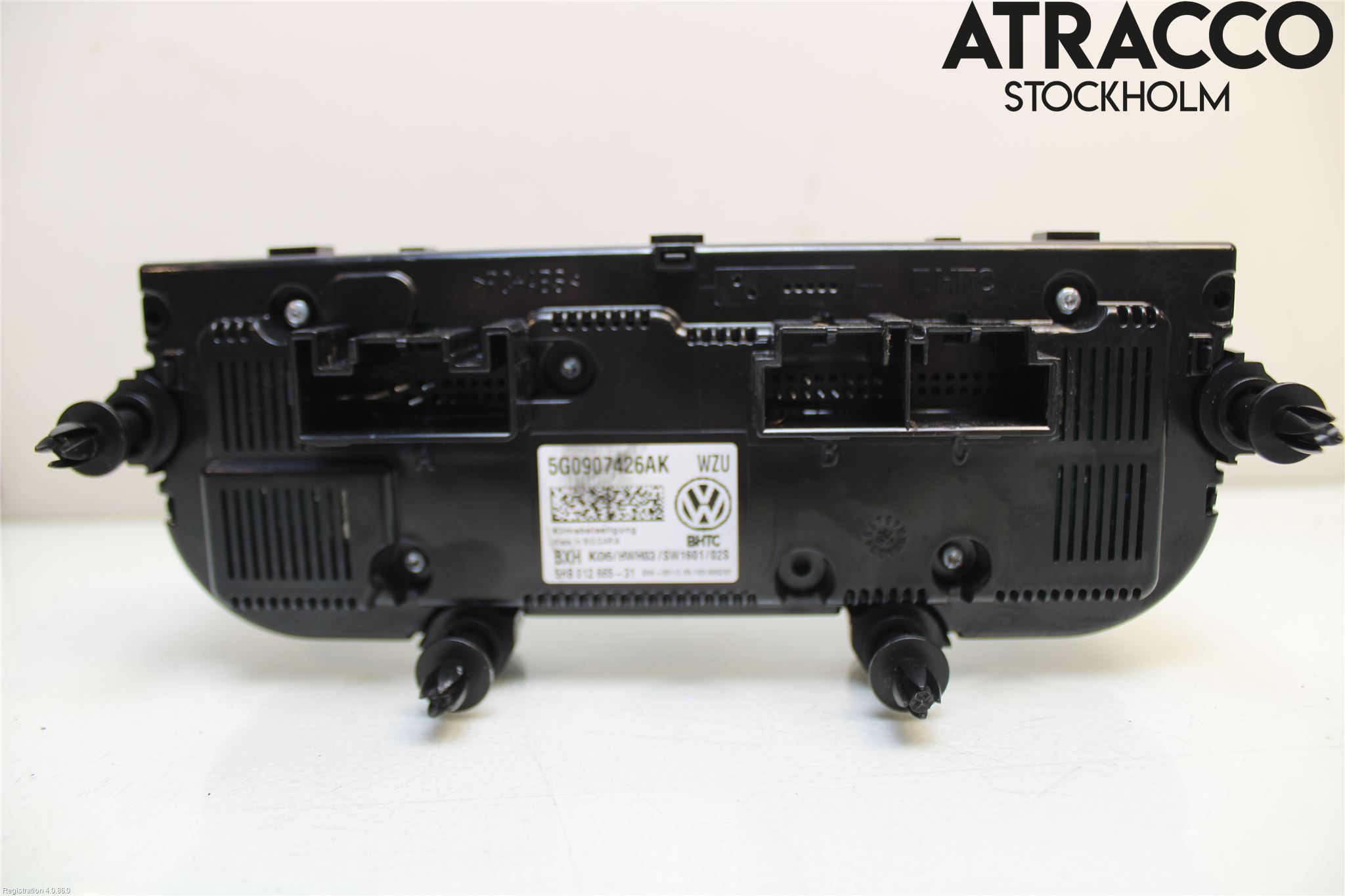 Volkswagen VW GOLF SPORTSVAN 15-20 Varme Ac Betjening-Display